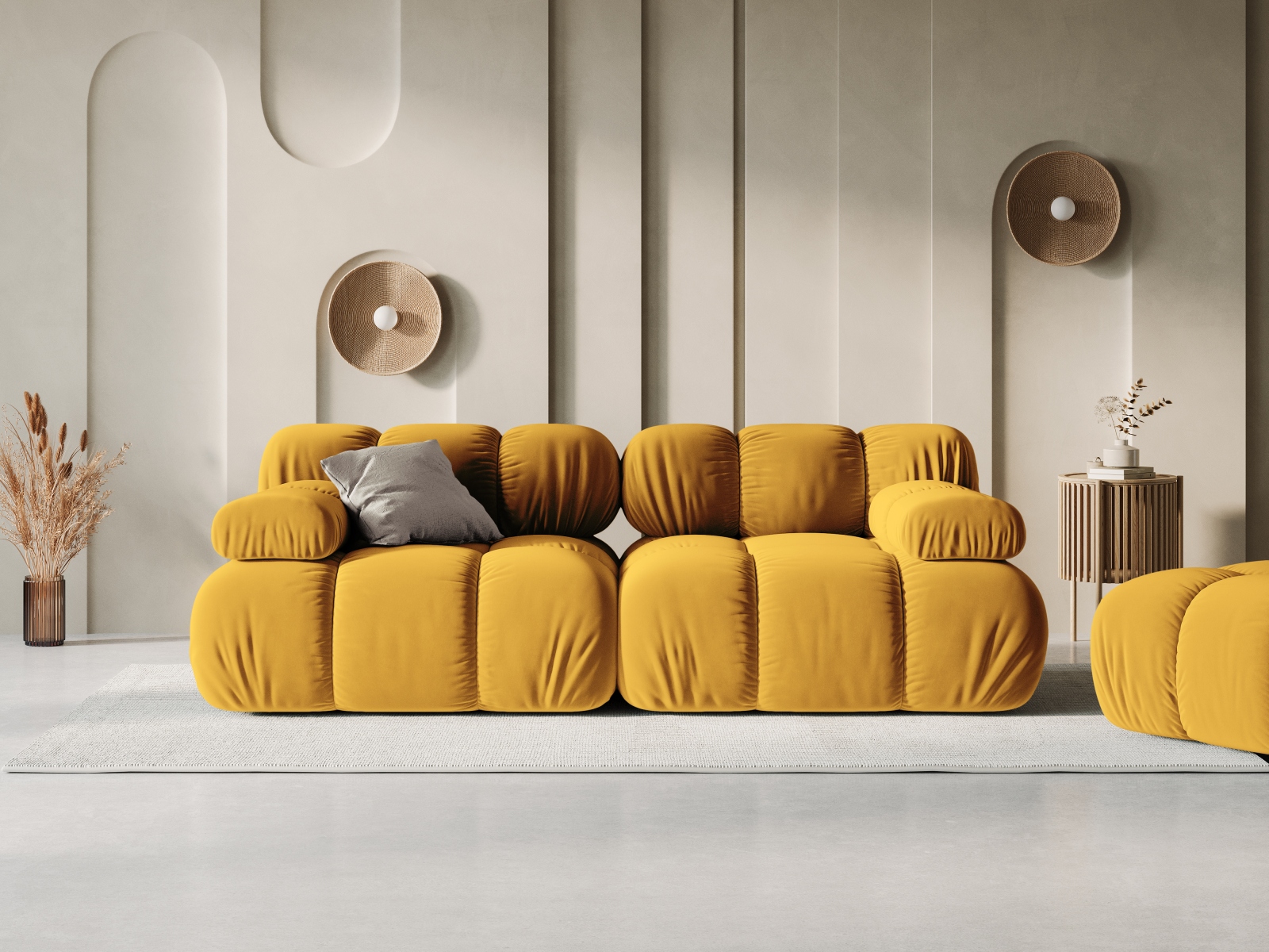 Modulinė sofa Caltenu 100 (Bluvel 68)