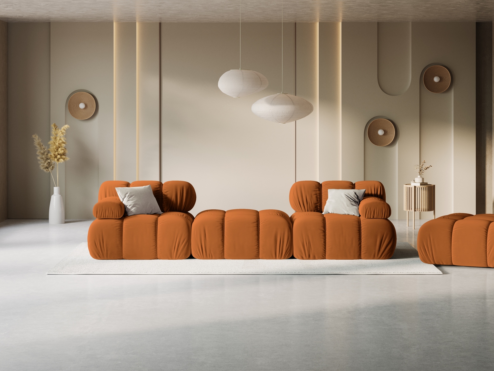 Modulinis minkštas kampas Caltenu 102 (Bluvel 4215)