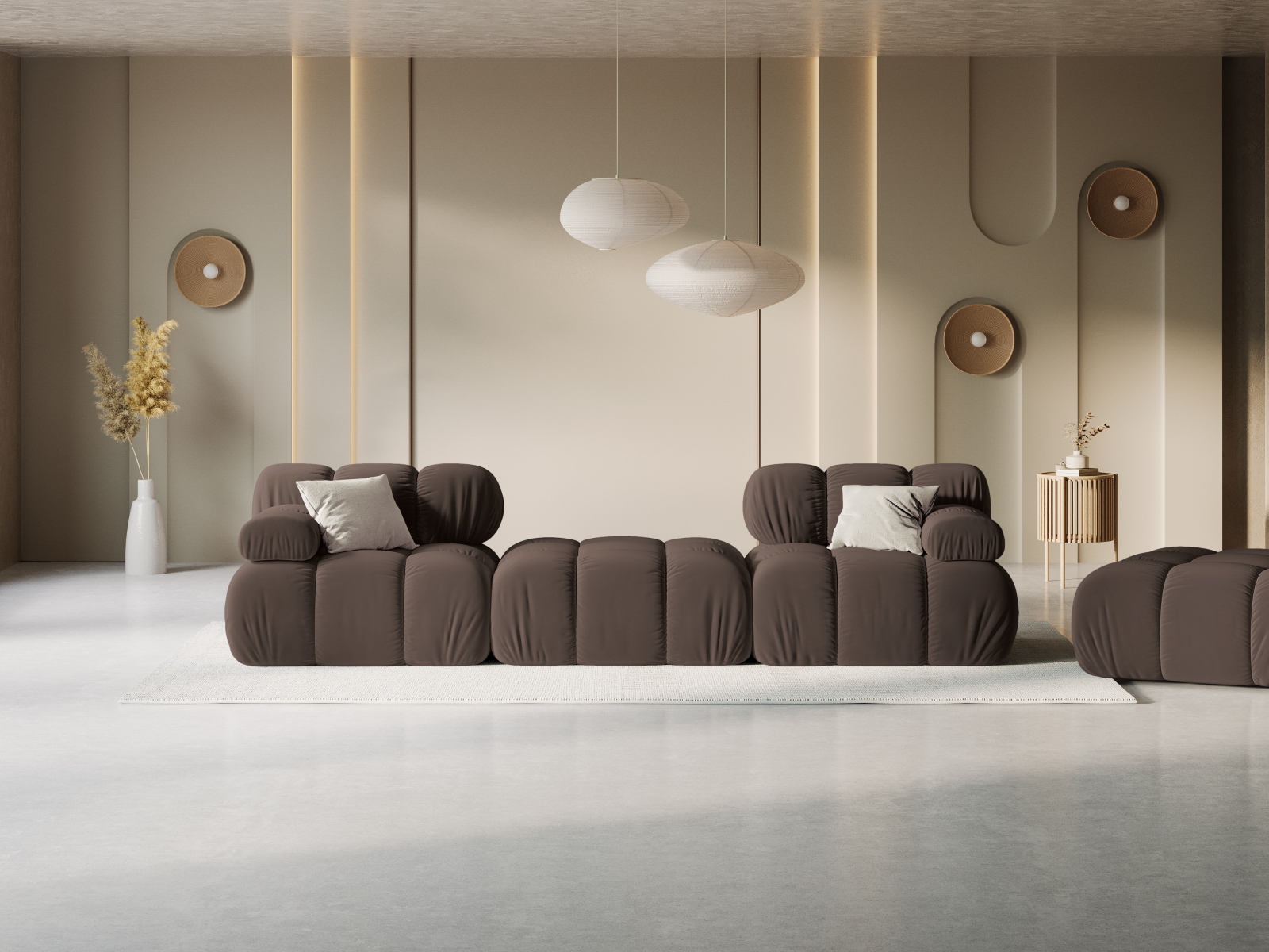 Modulinis minkštas kampas Caltenu 102 (Bluvel 48)