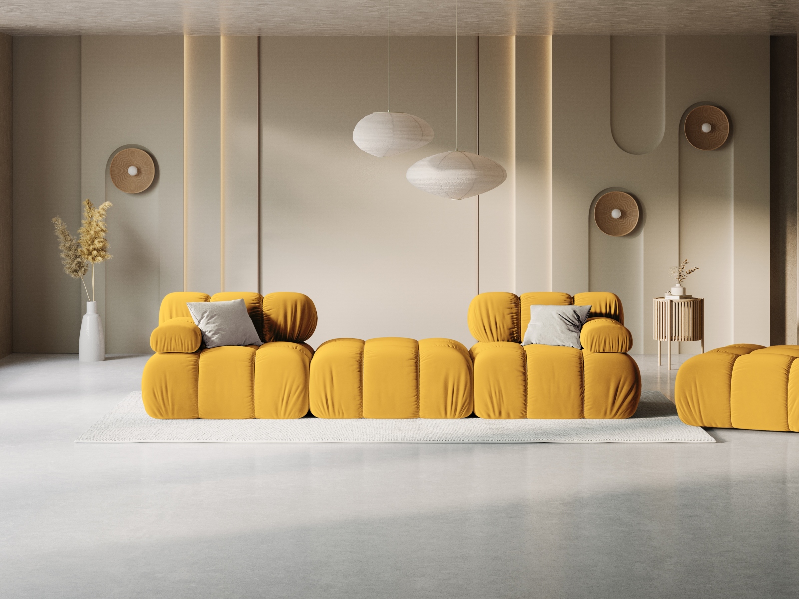 Modulinis minkštas kampas Caltenu 102 (Bluvel 68)
