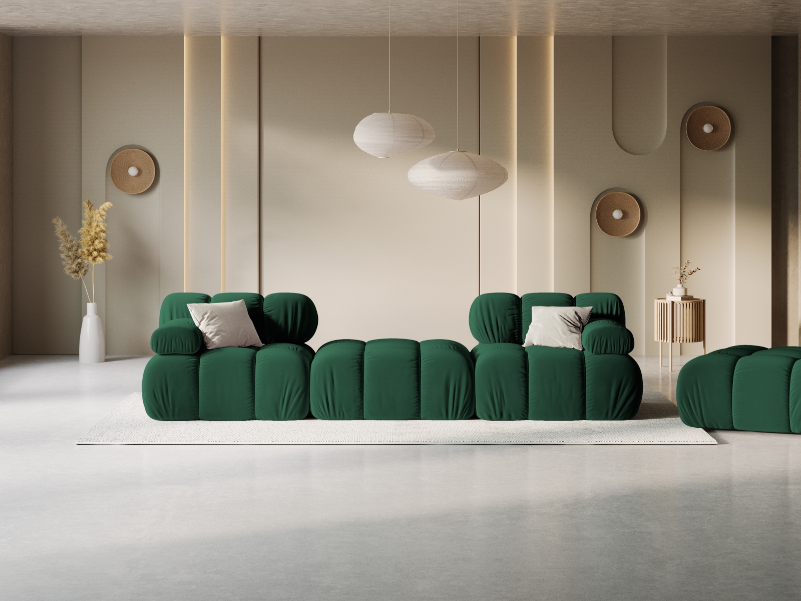 Modulinis minkštas kampas Caltenu 102 (Bluvel 78)