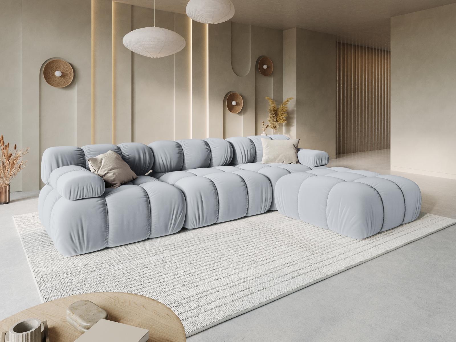 Modulinė sofa Caltenu 107 (Bluvel 06)