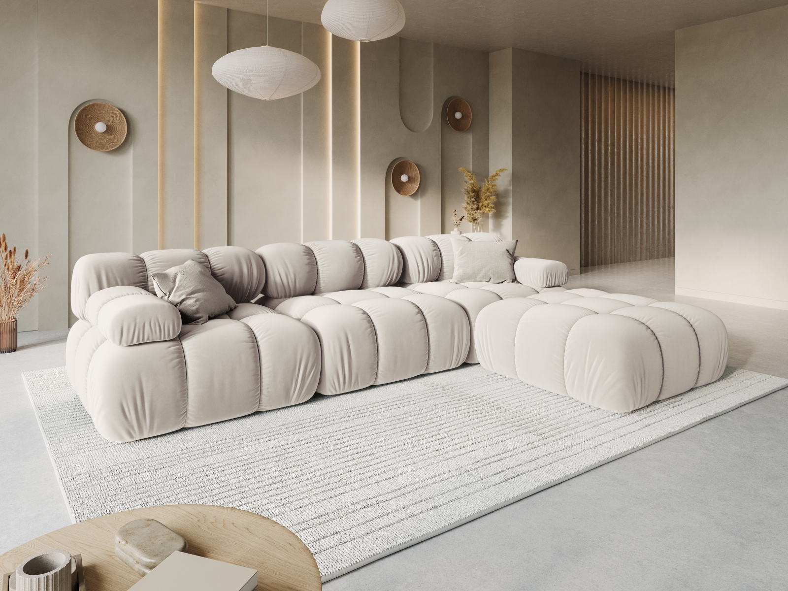 Modulinė sofa Caltenu 107 (Bluvel 30)
