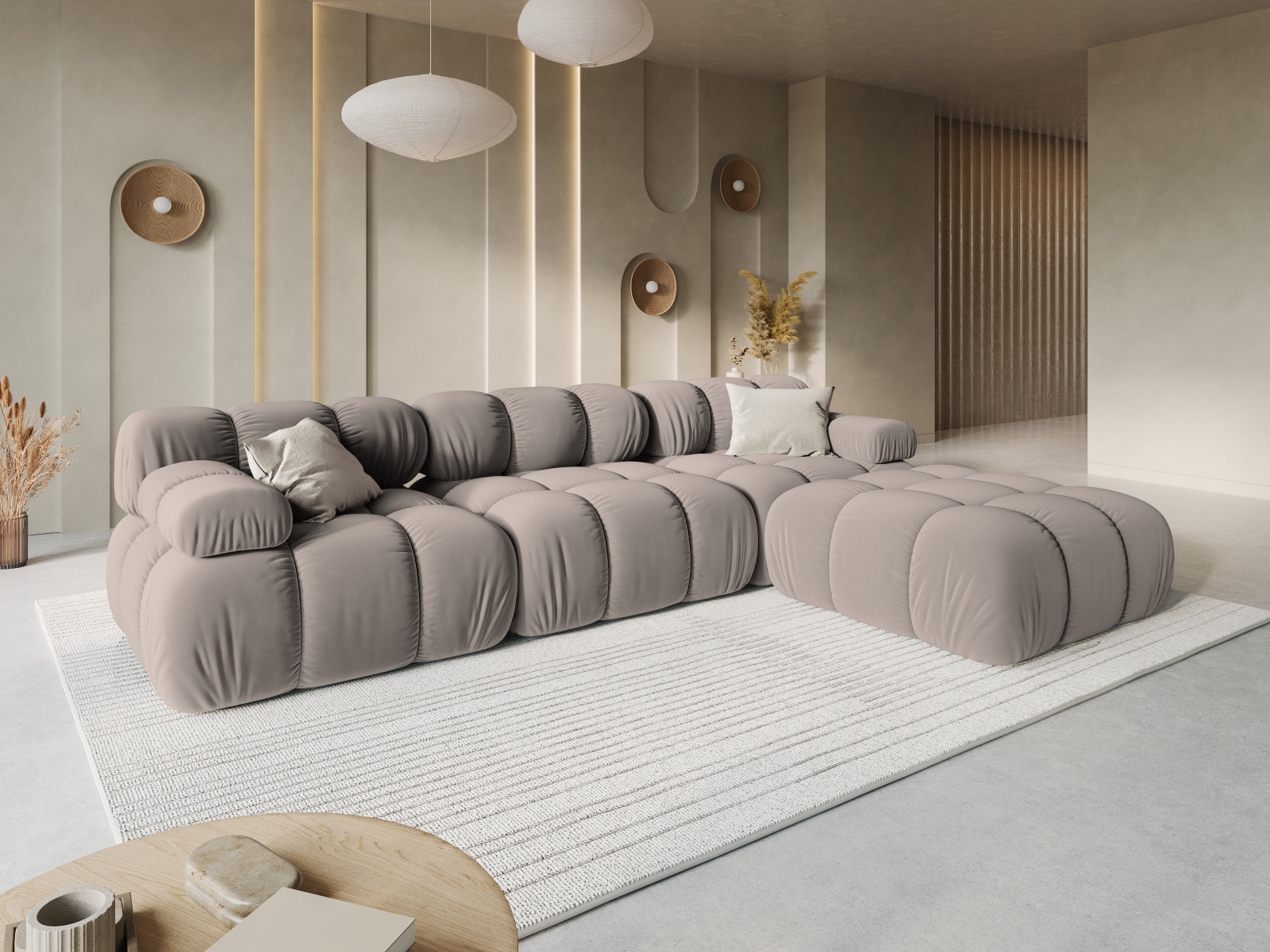 Modulinė sofa Caltenu 107 (Bluvel 40)