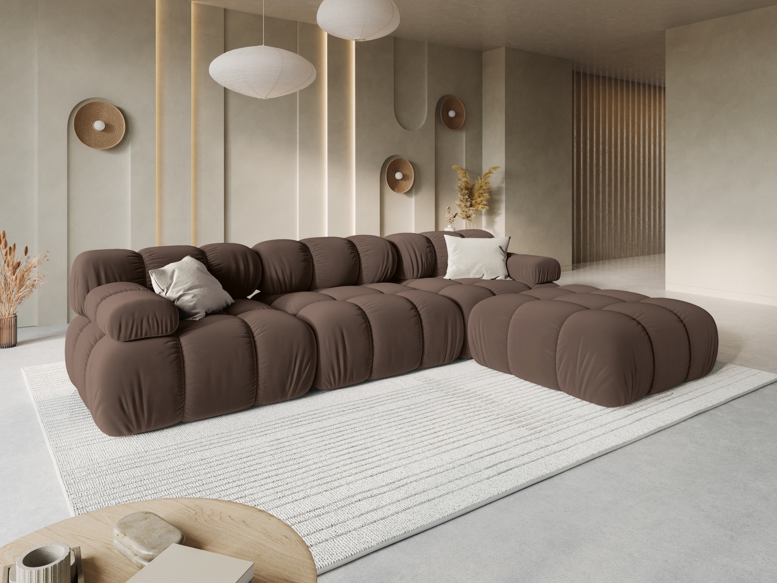 Modulinė sofa Caltenu 107 (Bluvel 48)