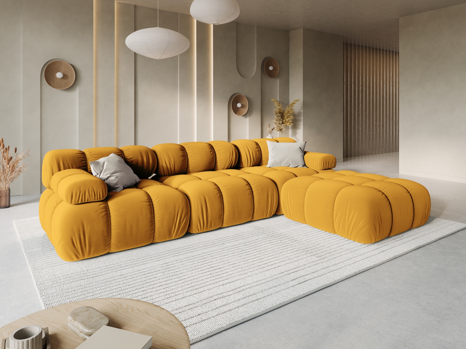 Modulinė sofa Caltenu 107 (Bluvel 68)
