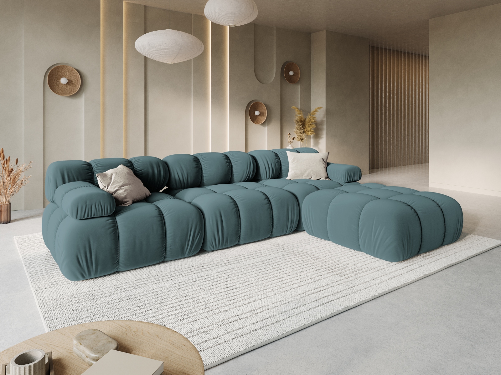 Modulinė sofa Caltenu 107 (Bluvel 85)