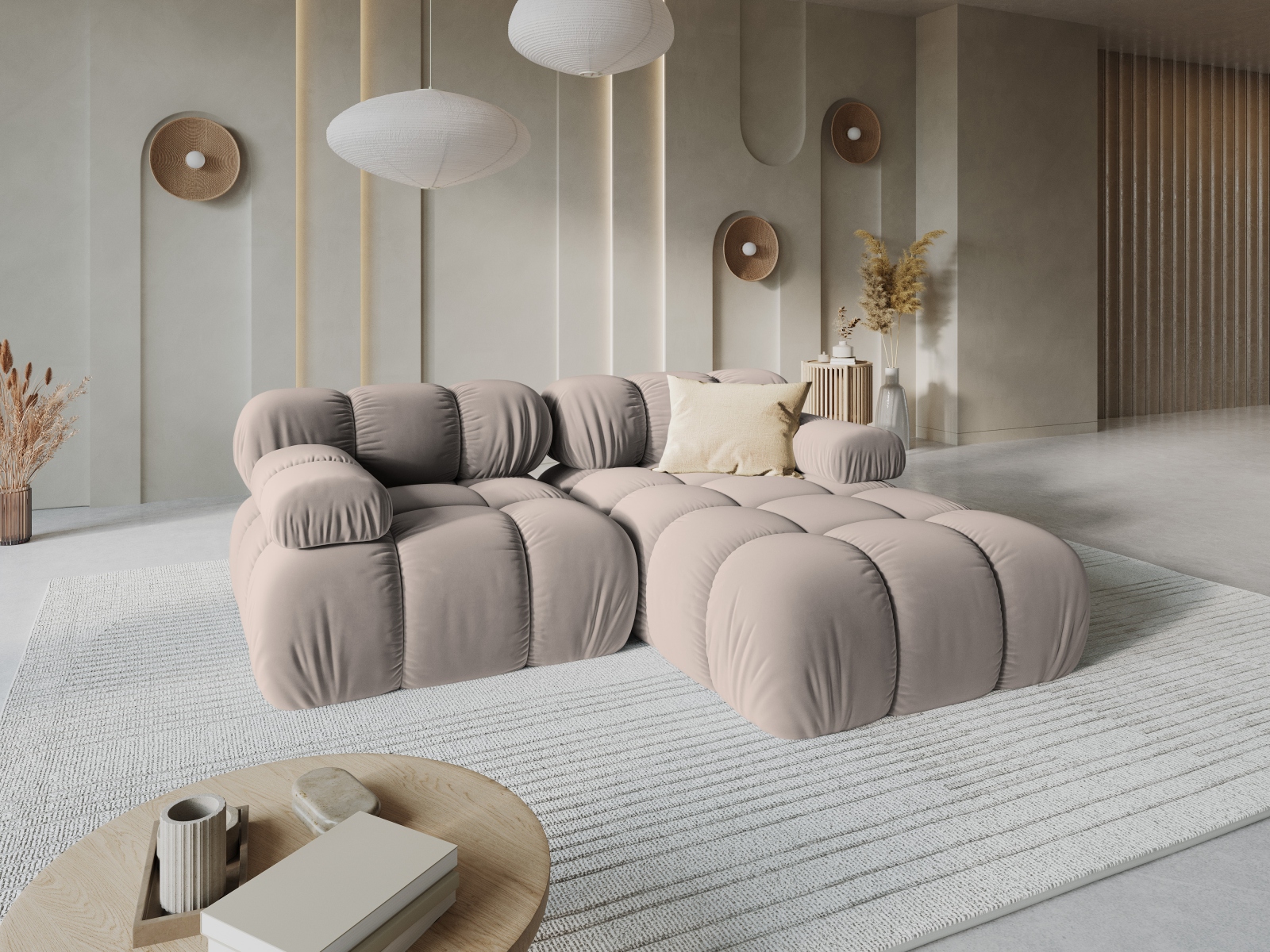 Modulinis minkštas kampas Caltenu 105 (Bluvel 40)