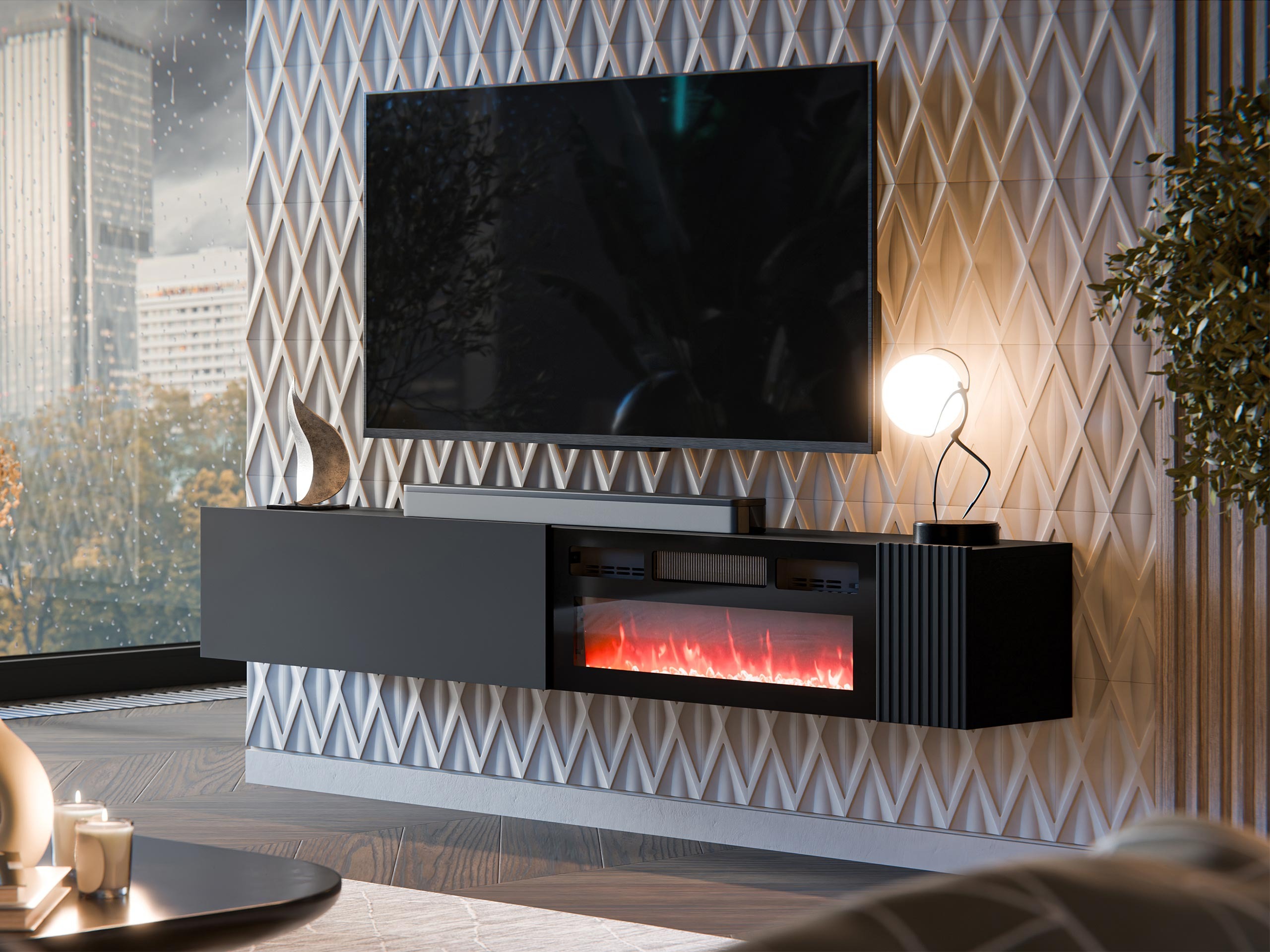 TV staliukas Species I (Juoda)