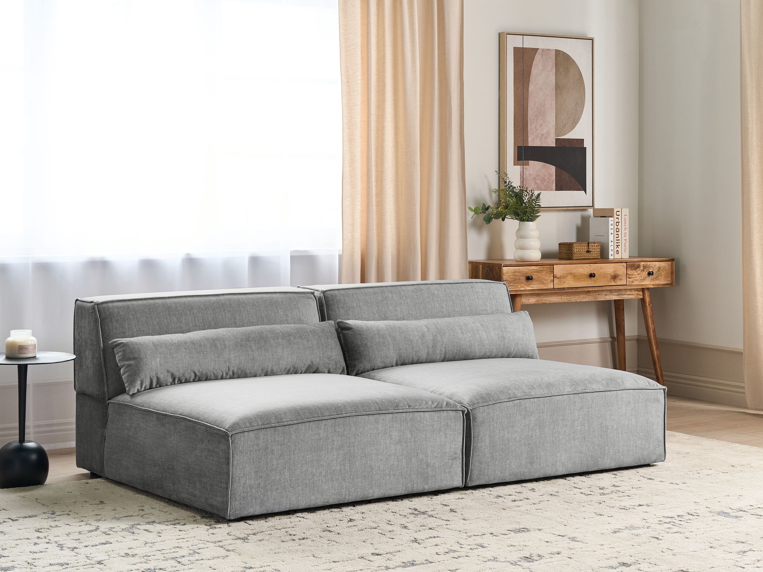 Modulinė sofa Tivsora 102 (Pilka)