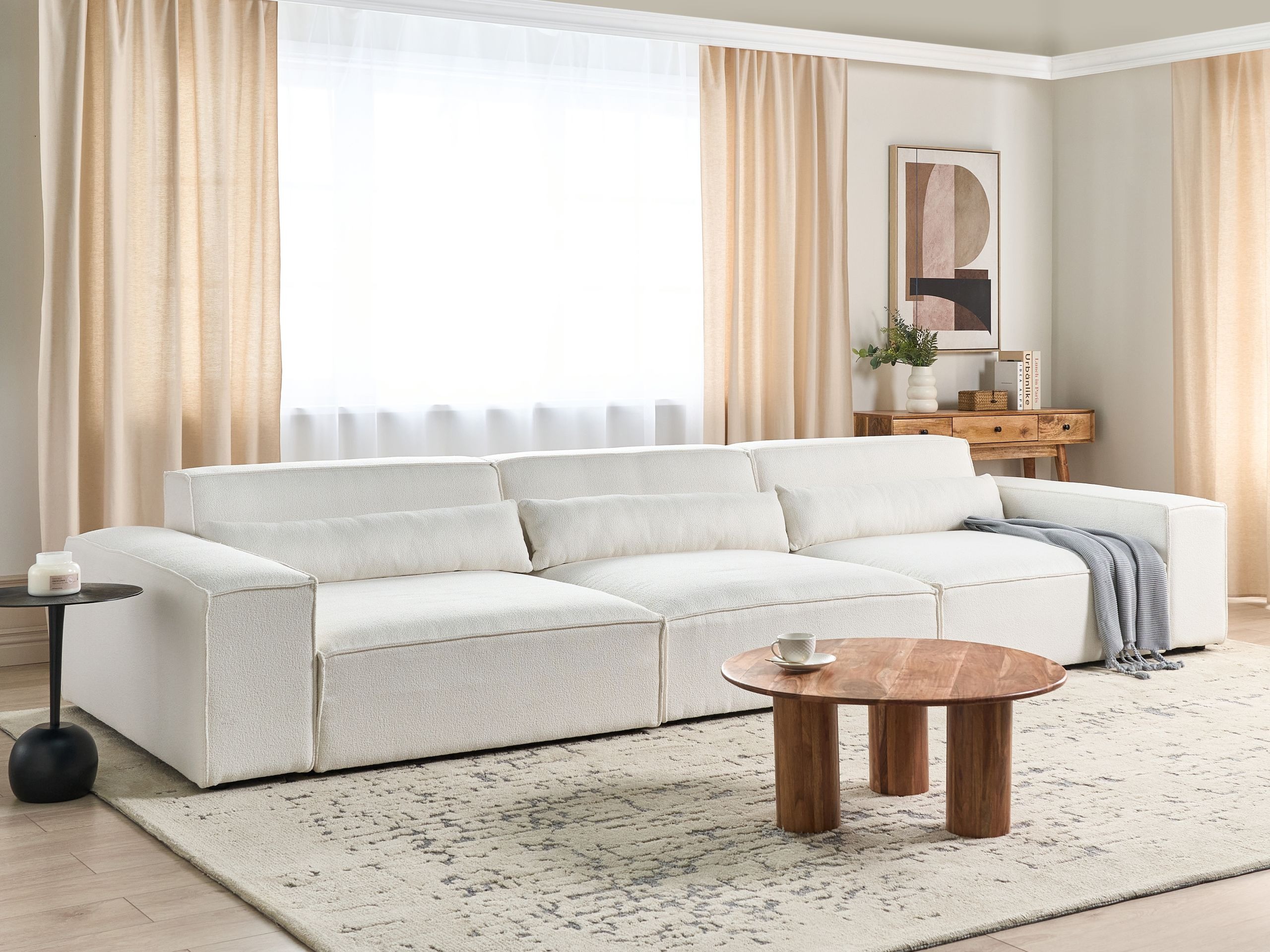 Modulinė sofa Tivsora 106 (Balta)