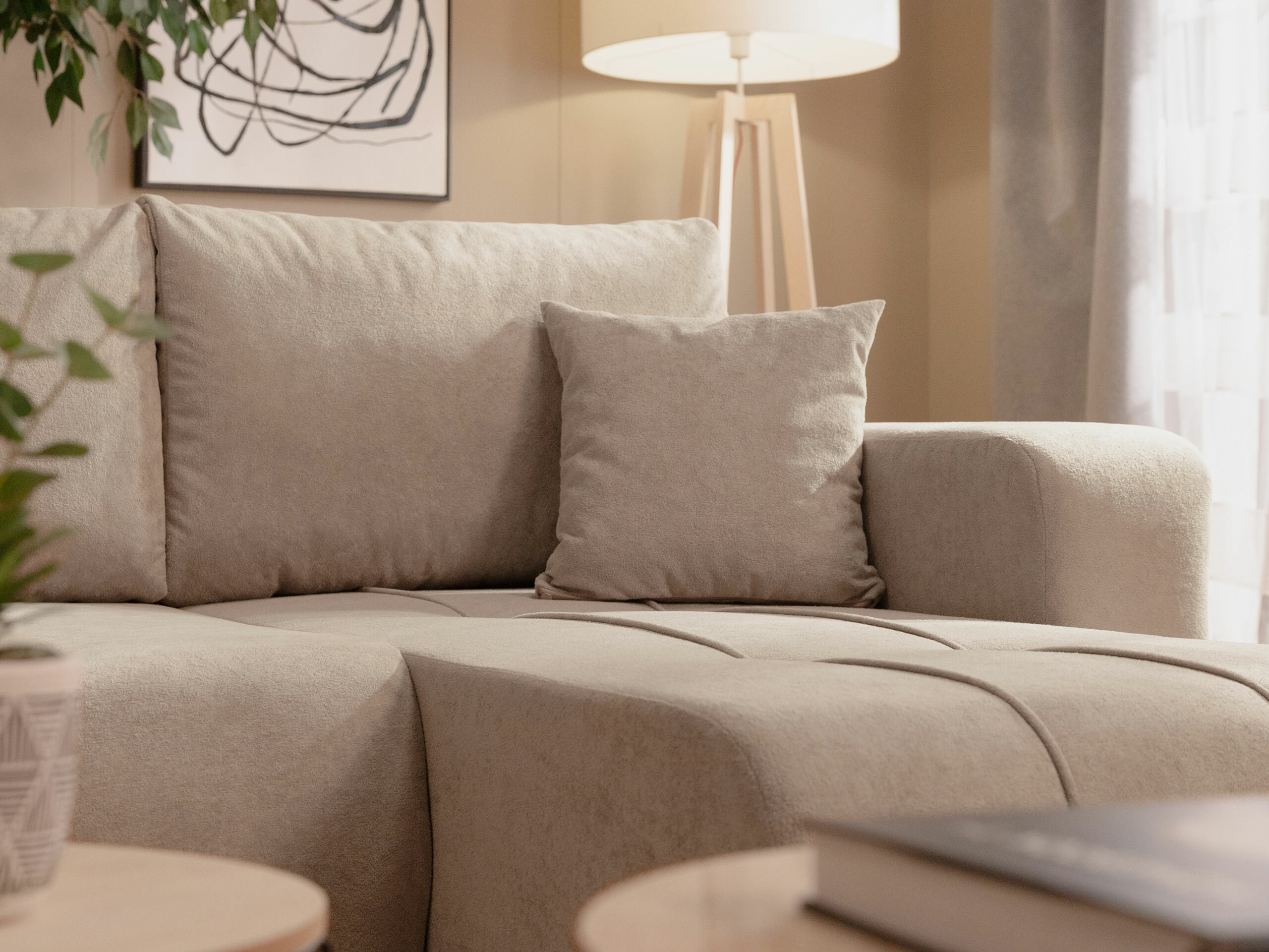 Minkštas kampas Comfivo Laurus II (Velo 623)