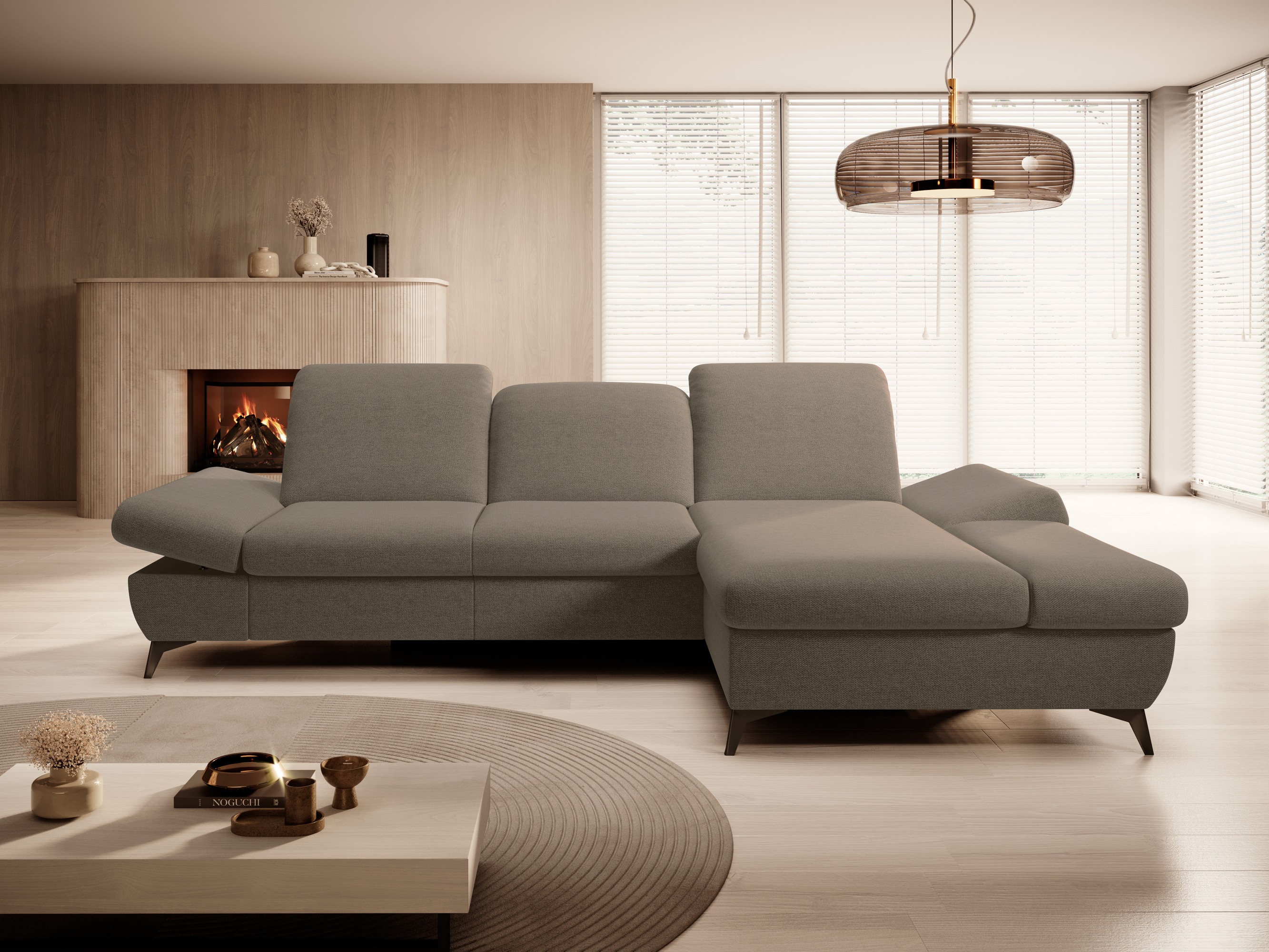 Minkštas kampas Kingston 190 (Loft 03)