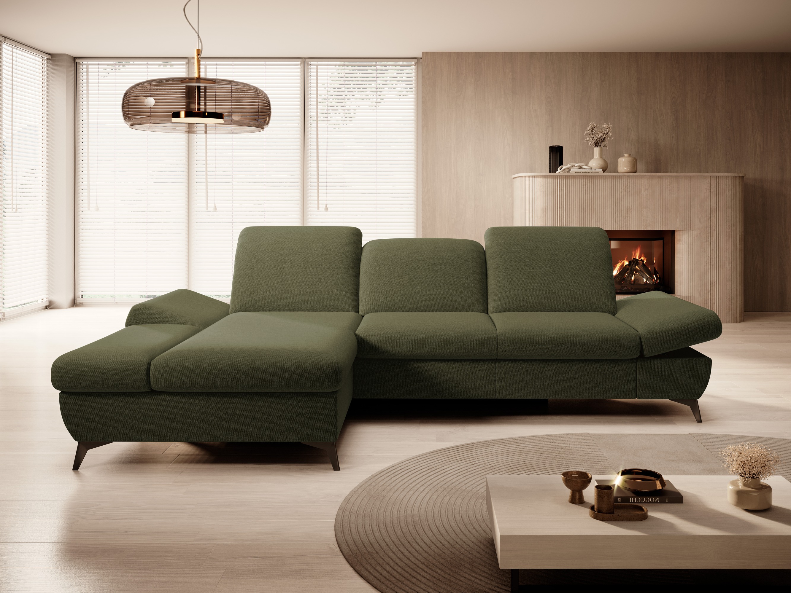 Minkštas kampas Kingston 190 (Loft 10)