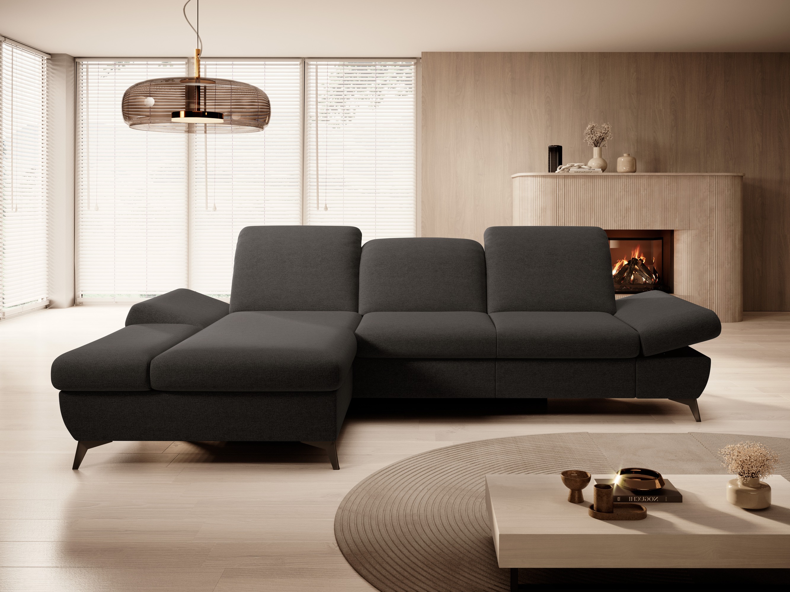 Minkštas kampas Kingston 190 (Loft 23)