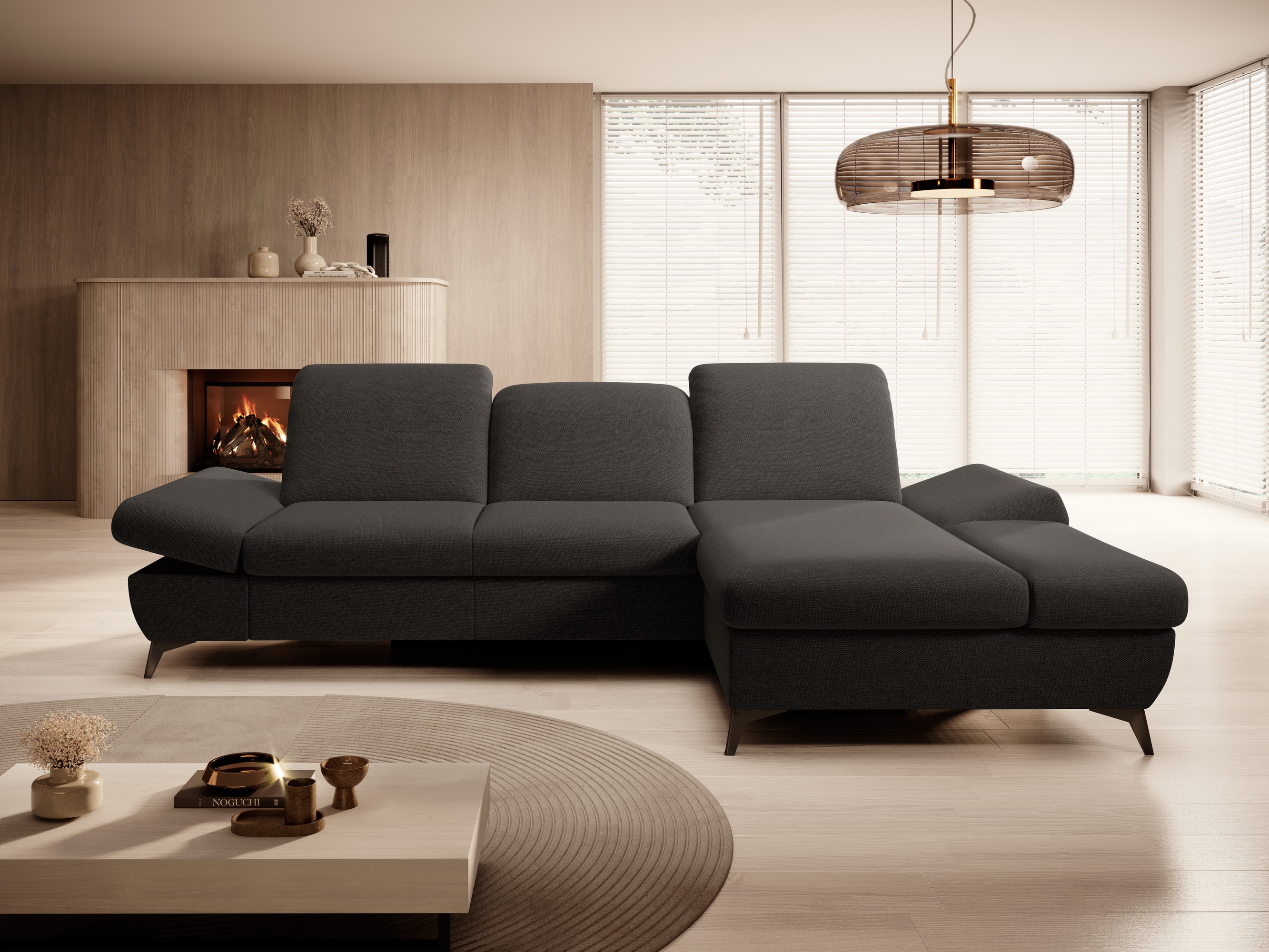 Minkštas kampas Kingston 190 (Loft 23)