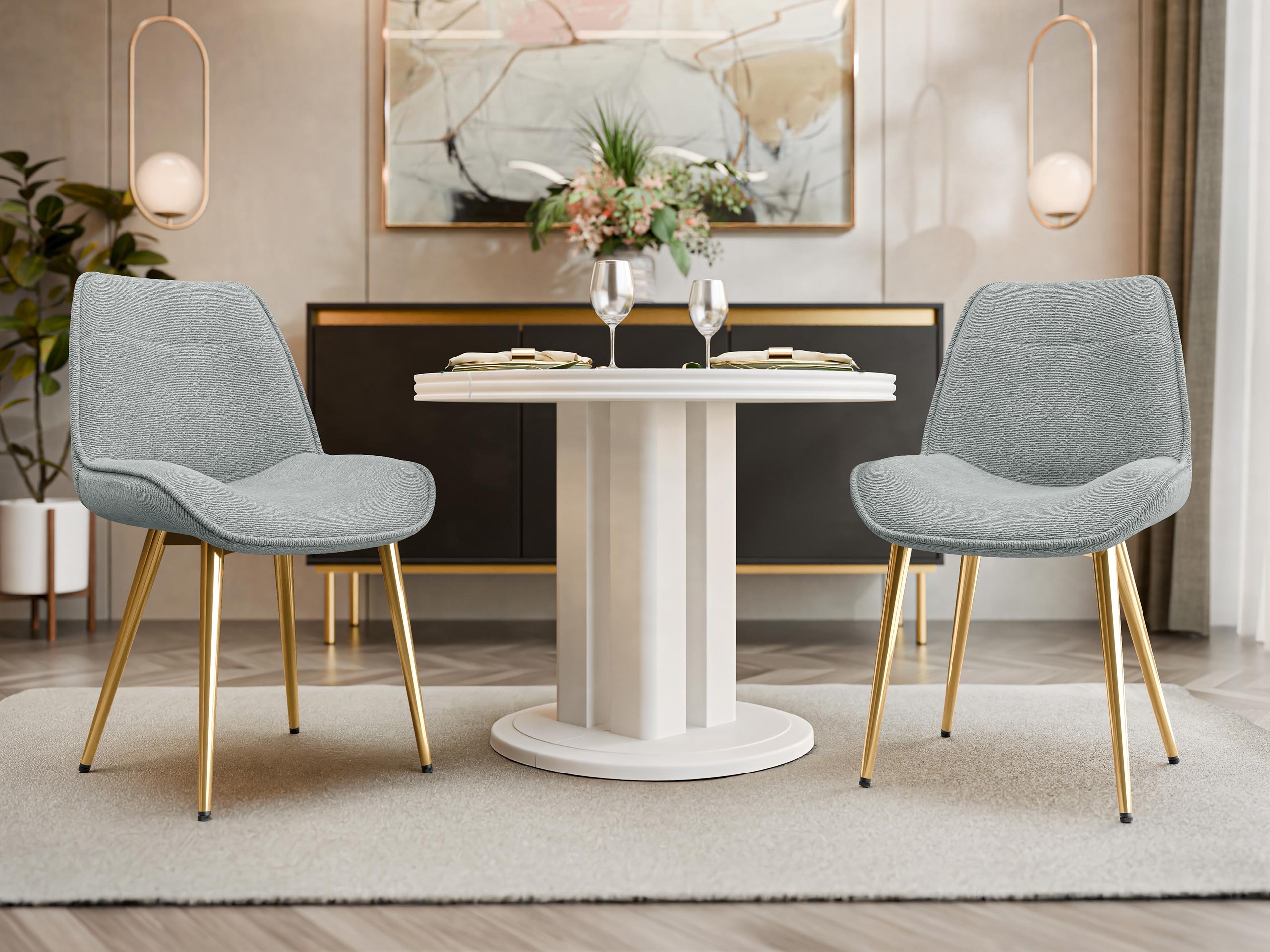 Kėdė Comfivo Hilaritas VII (Pilka)