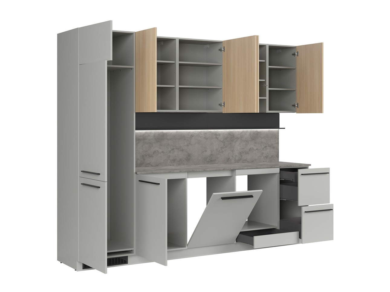 Virtuvės komplektas Boston 747