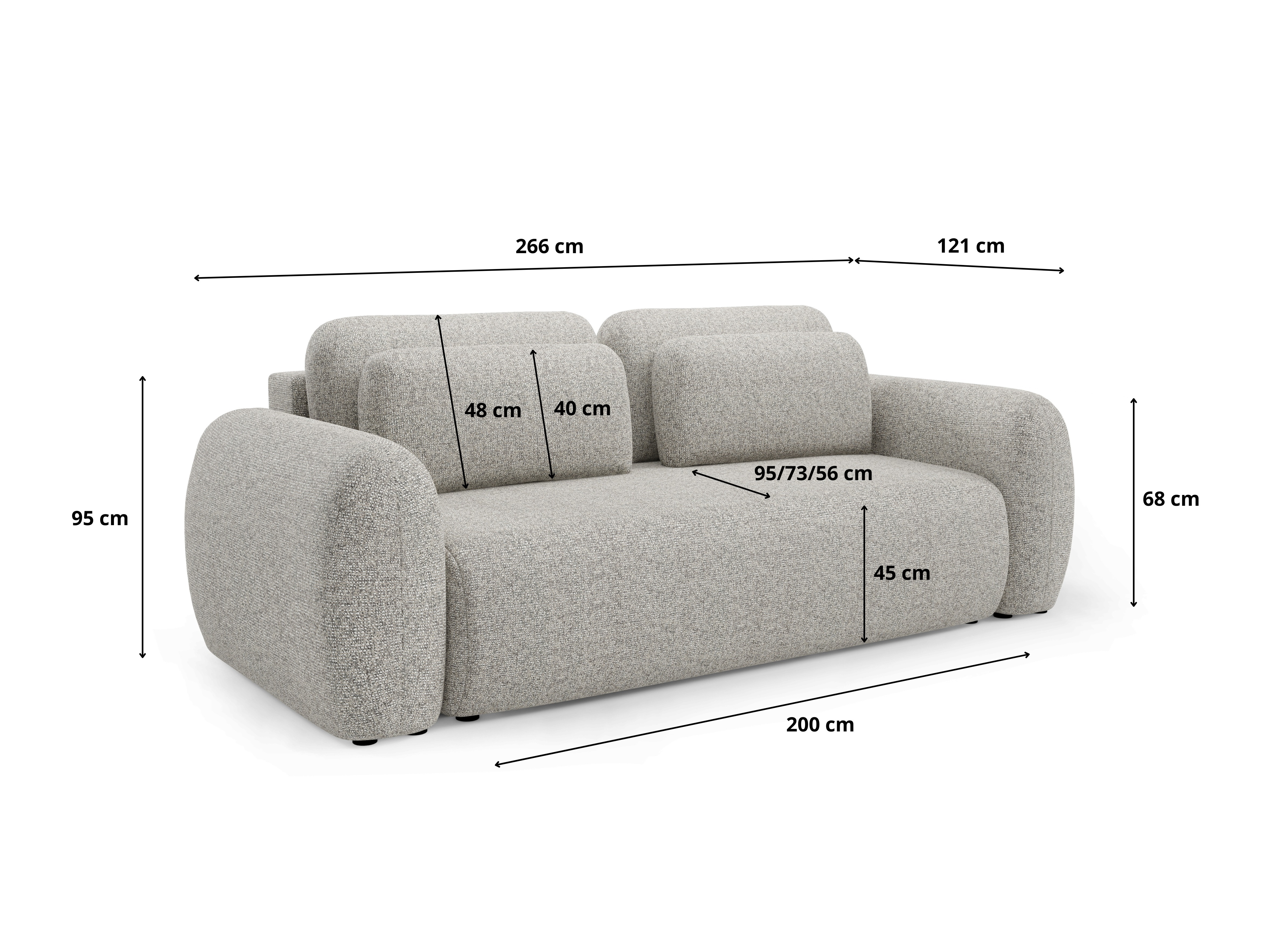 Sofa lova Franklin 102 (Puente 80)