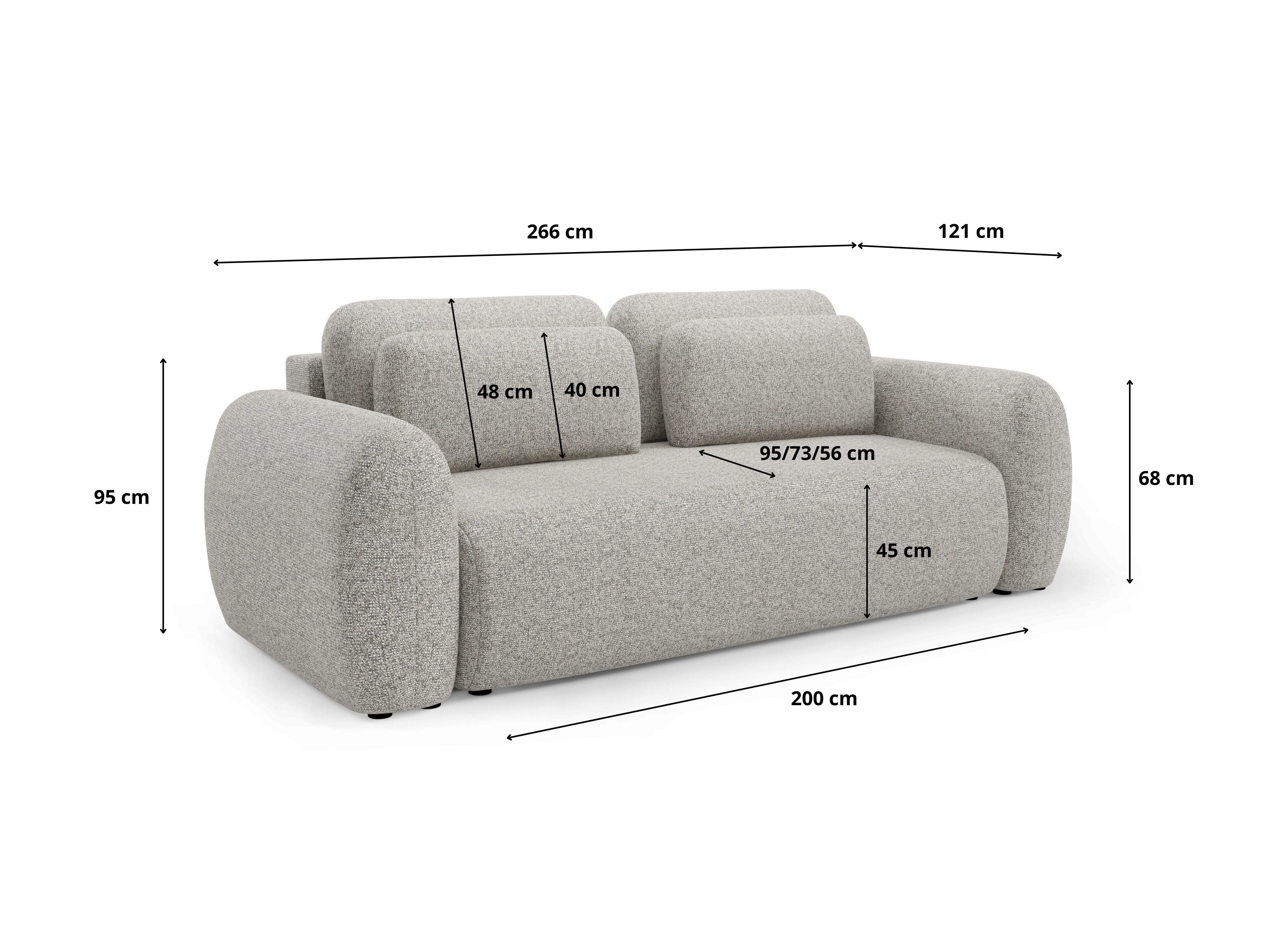 Sofa lova Franklin 102 (Puente 92)
