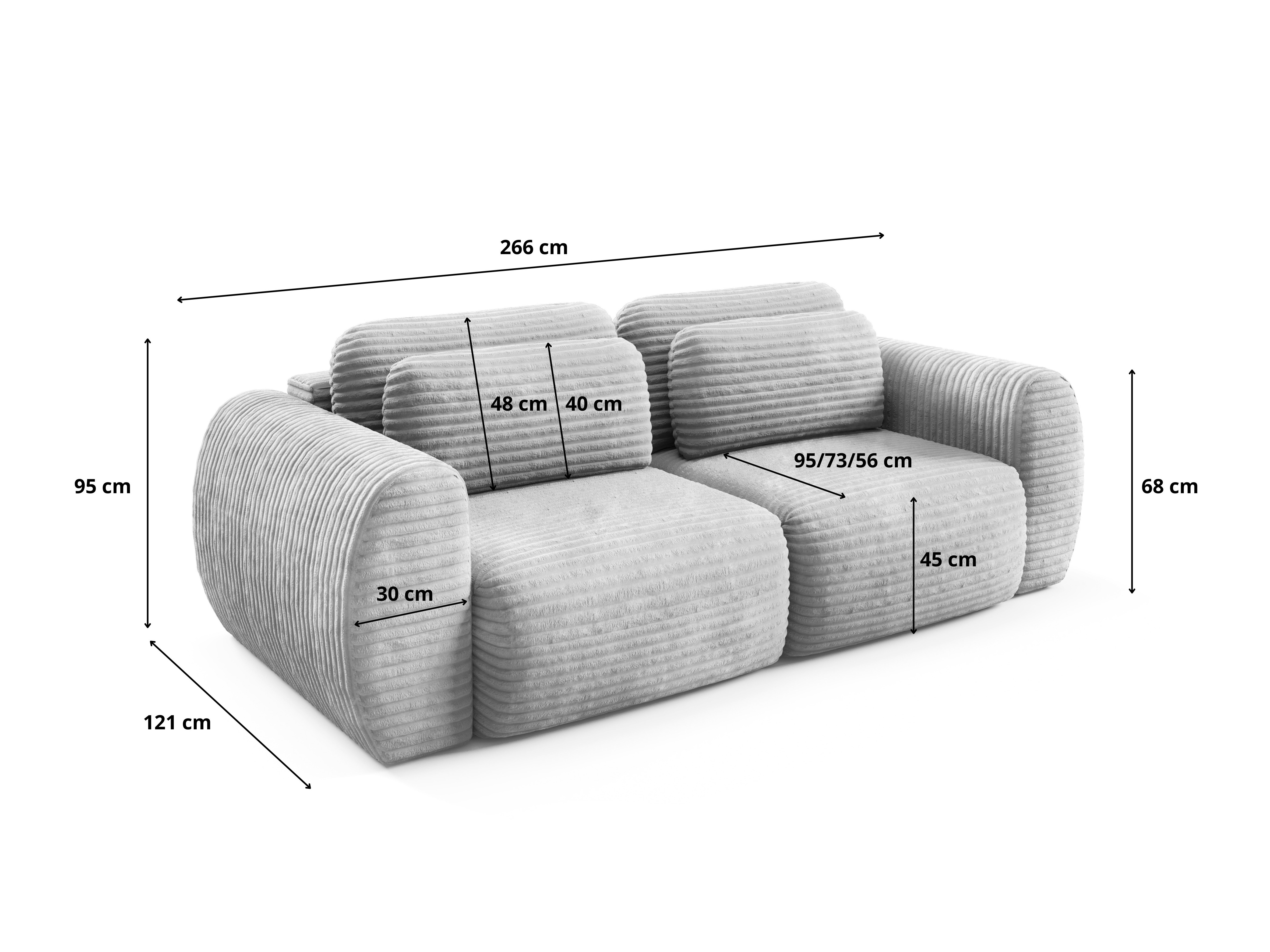 Sofa lova Franklin 103 (Ambience 01)