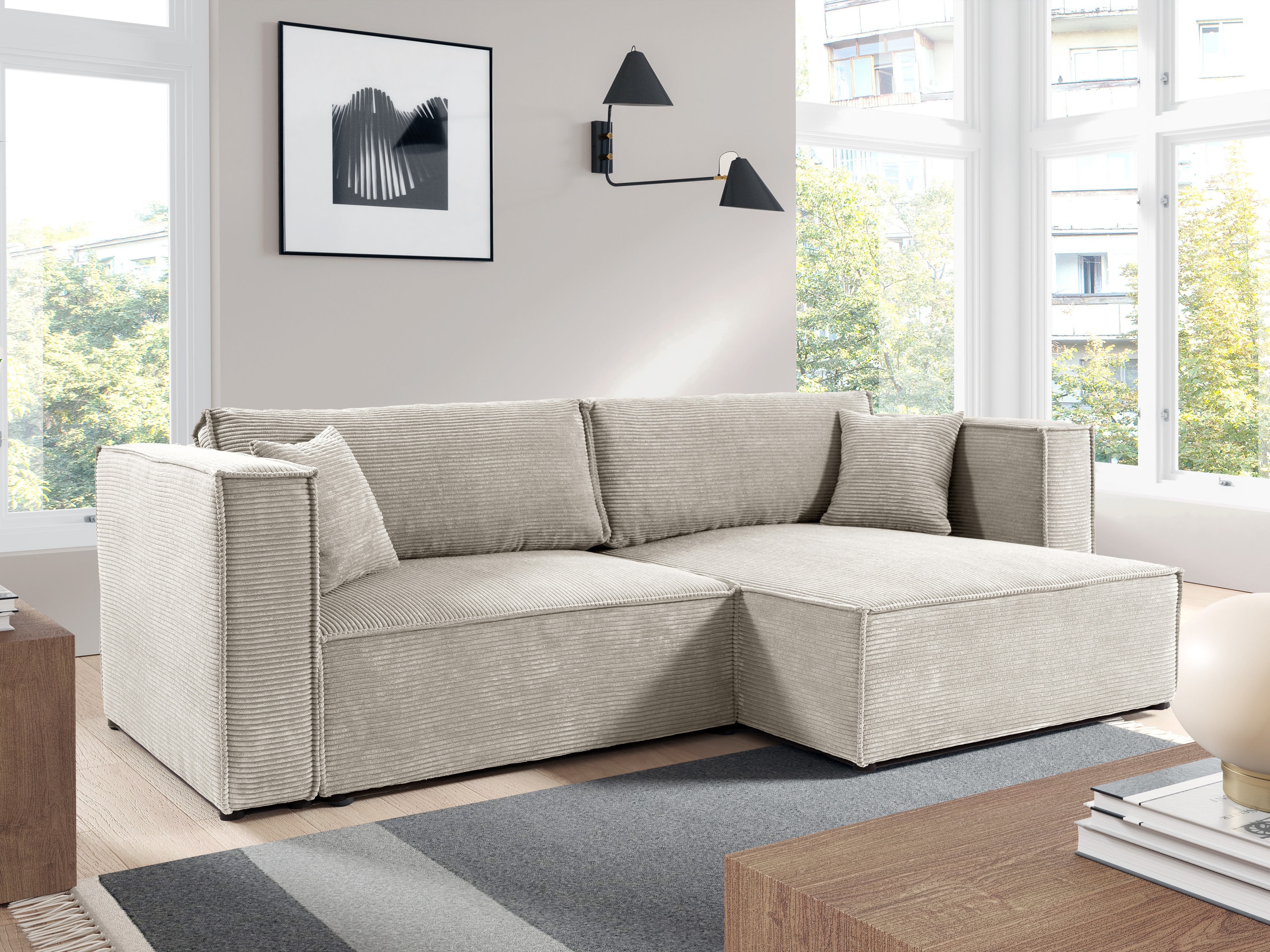 Minkštas kampas Franklin 111 (Poso 100)