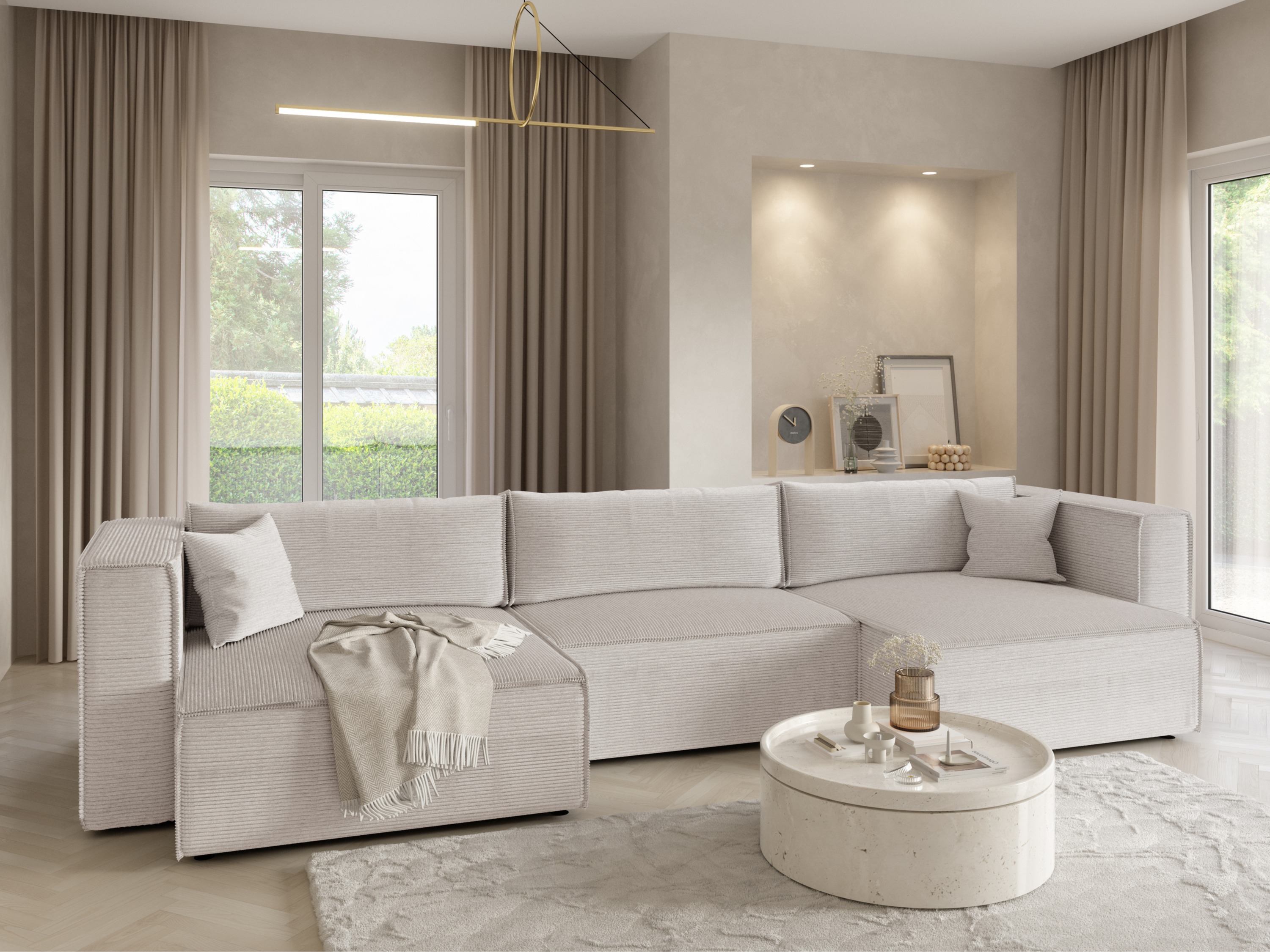 Minkštas kampas Franklin 114 (Poso 100)