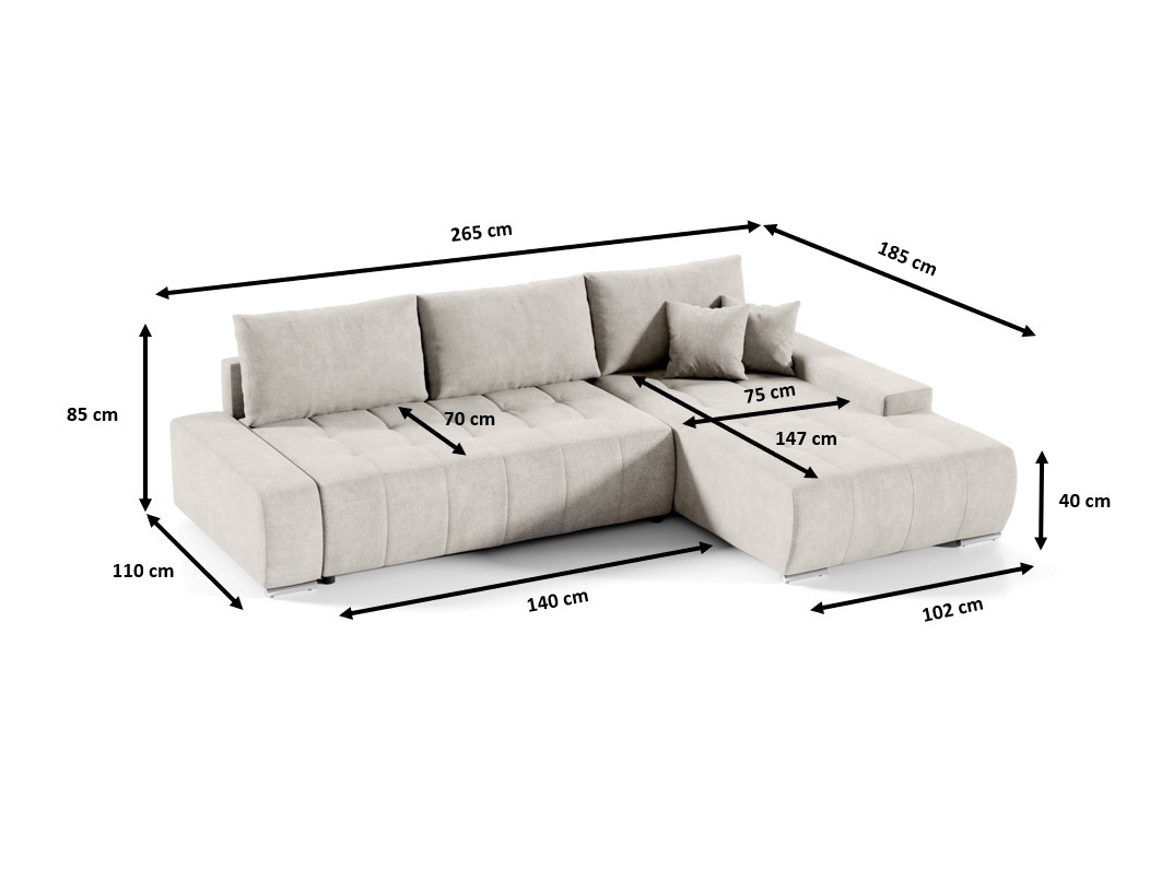 Minkštas kampas Franklin 118 (Aston 17)