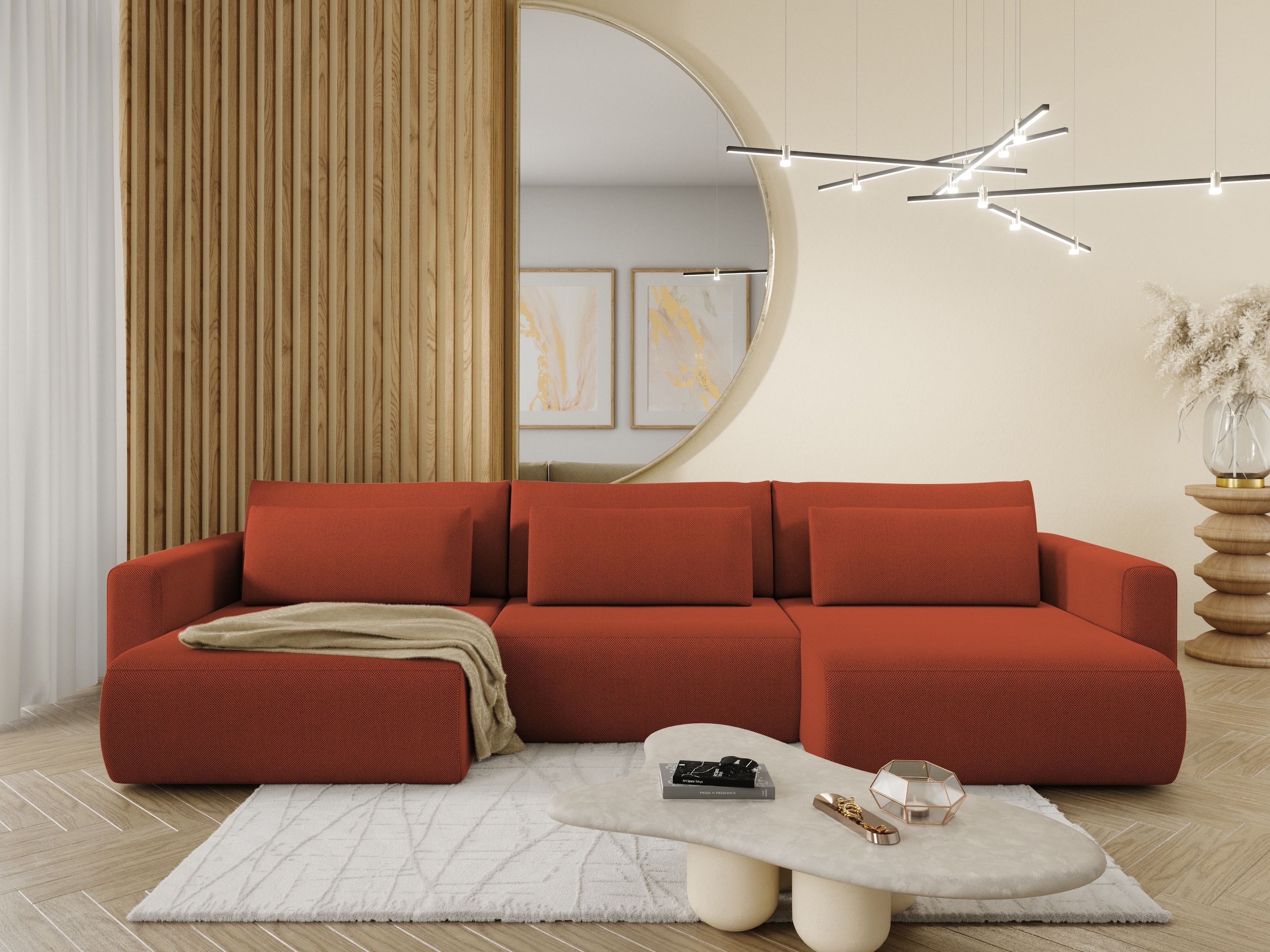 Minkštas kampas Franklin 126 (Curio 55)