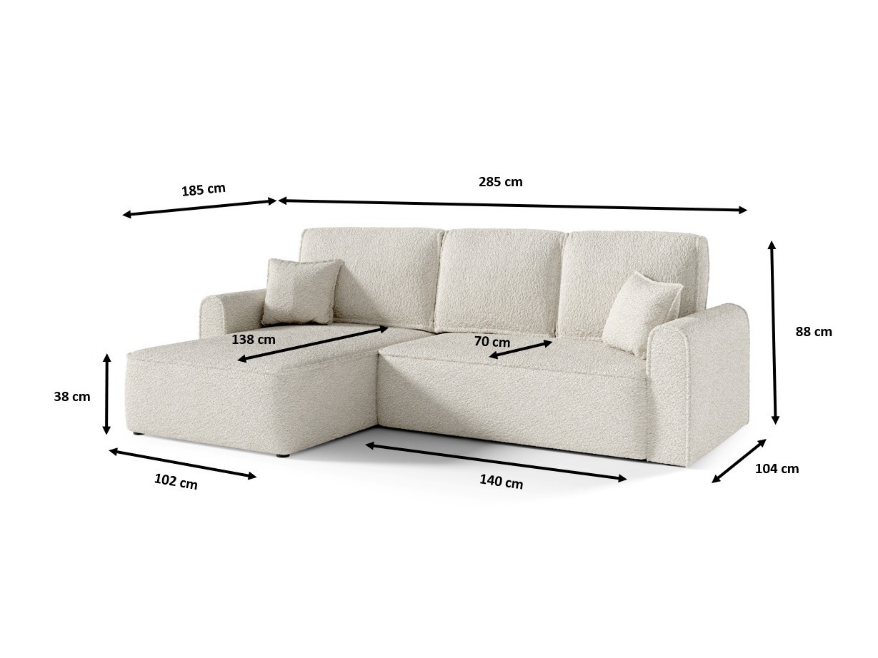 Minkštas kampas Franklin 127 (Abriamo 01)