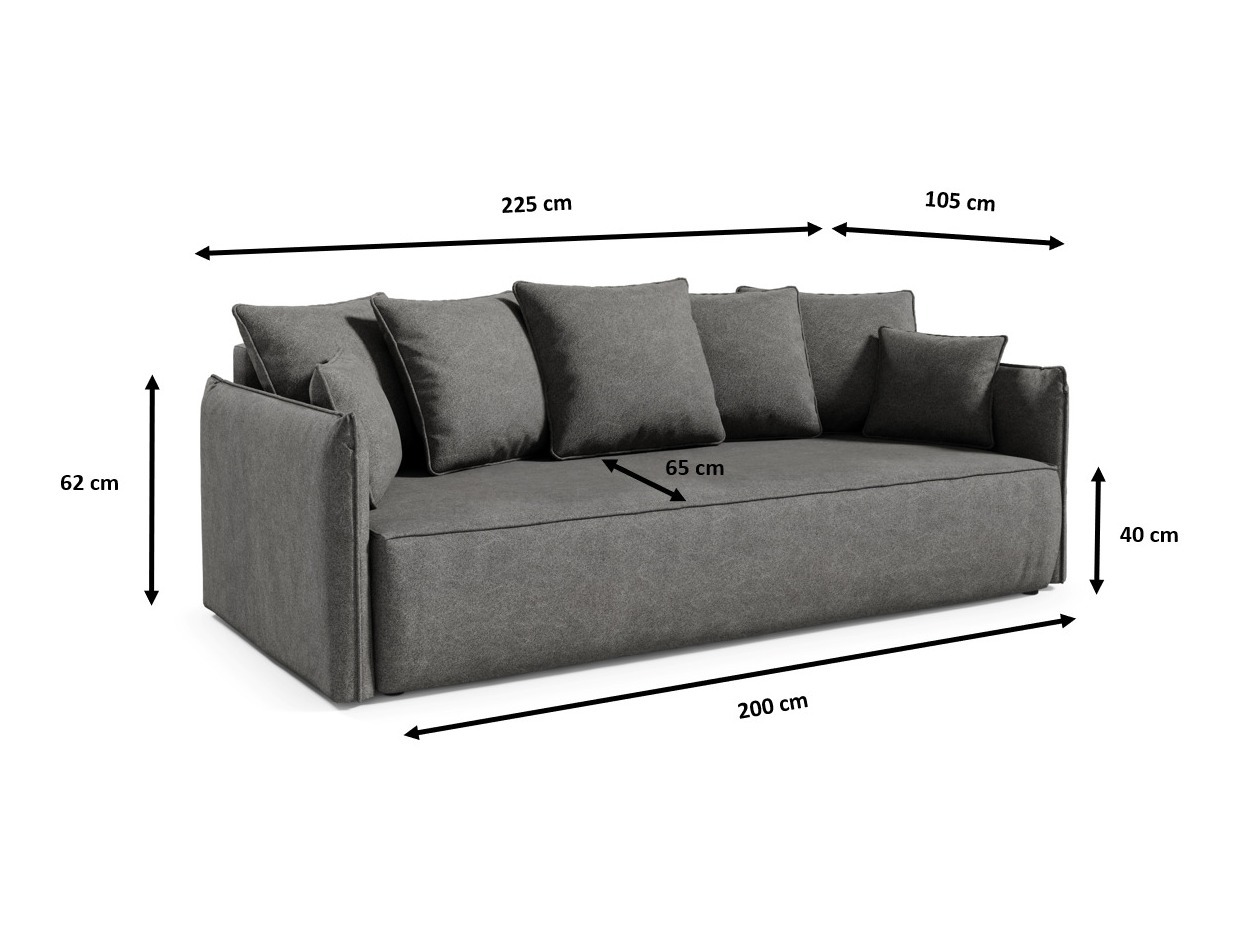 Sofa lova Franklin 116 (Castel 80)