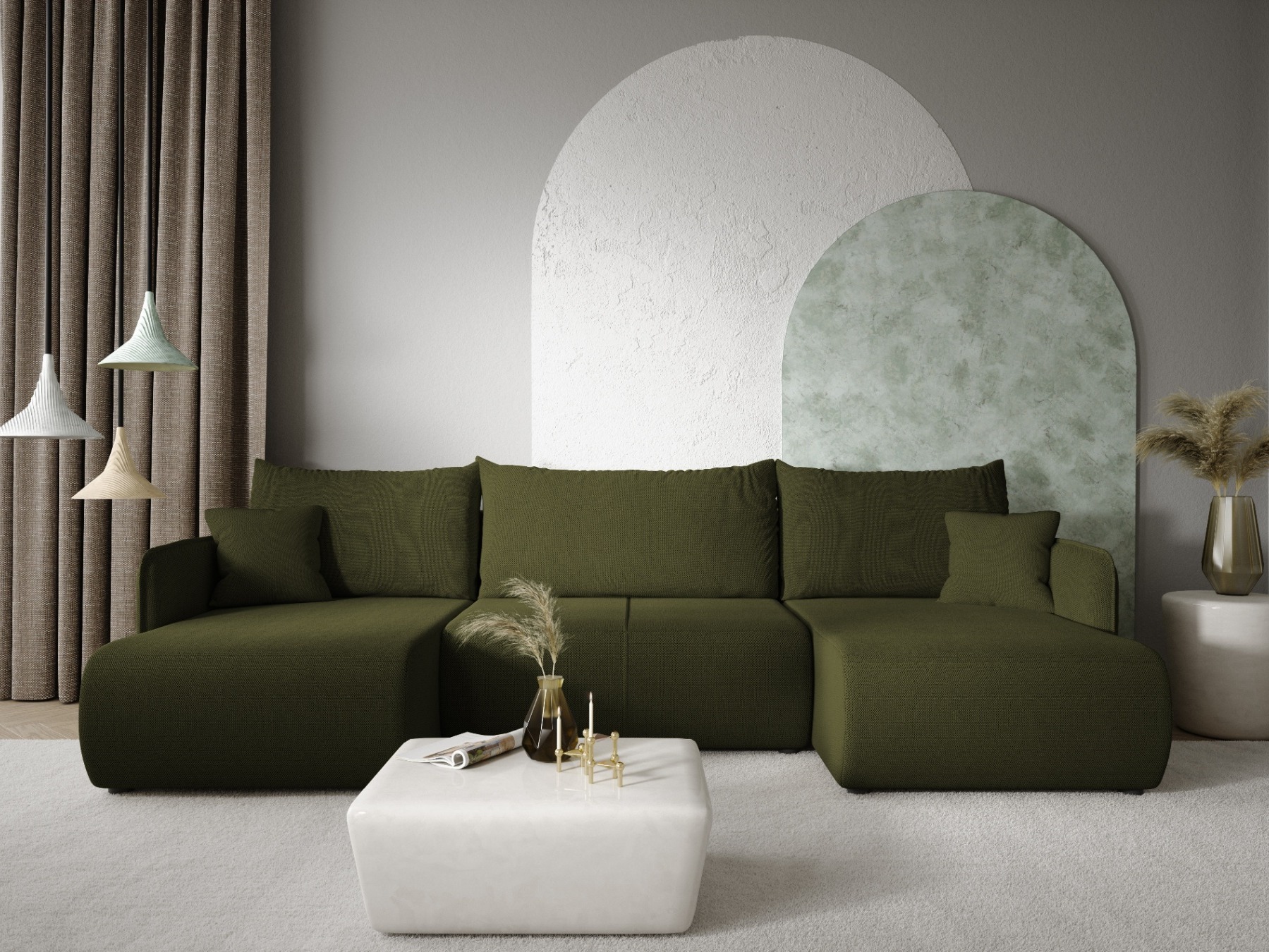 Minkštas kampas Franklin 136 (Curio 39)