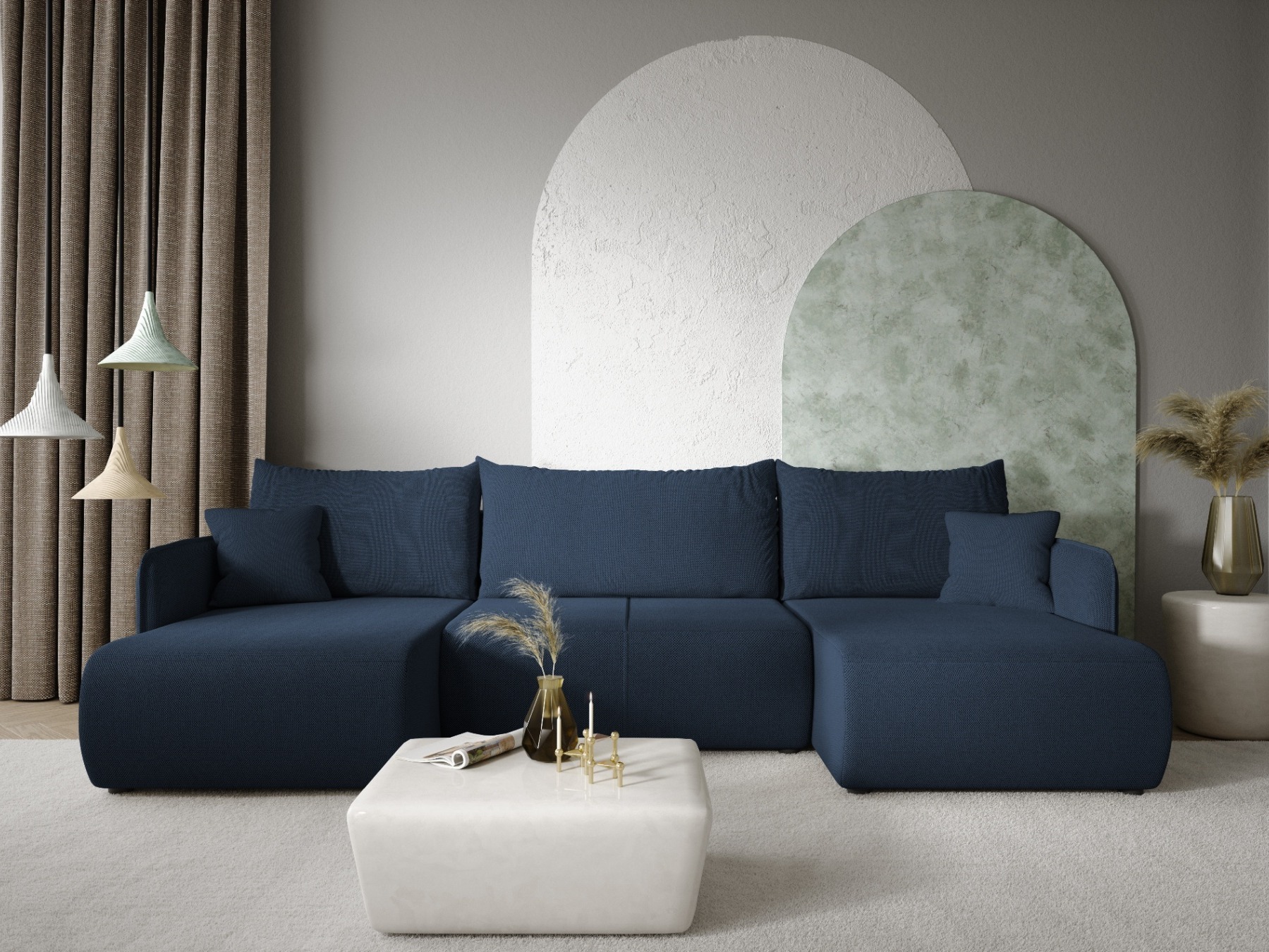 Minkštas kampas Franklin 136 (Curio 78)