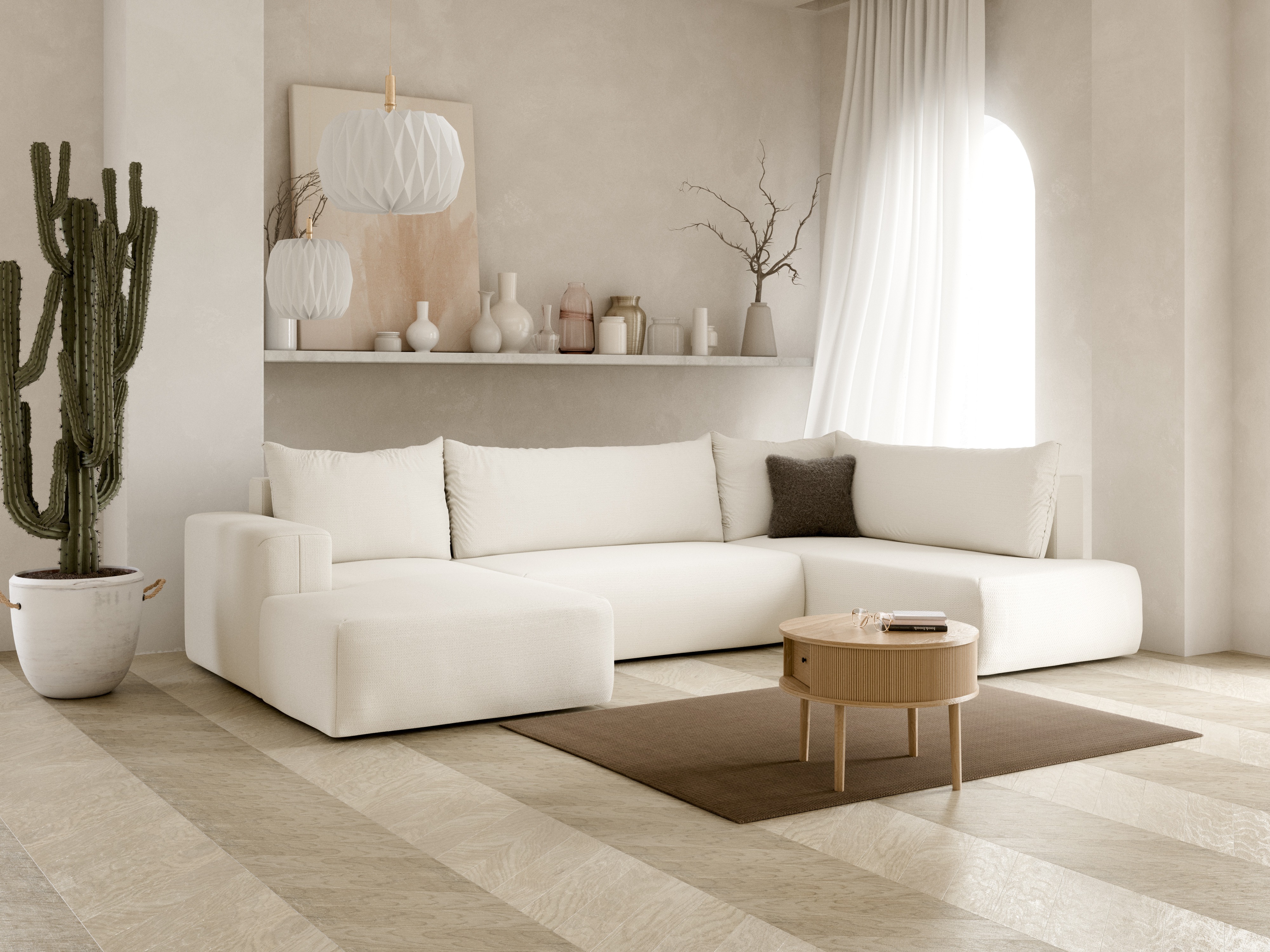 Minkštas kampas Lirdomo 101 (Aragon 01)