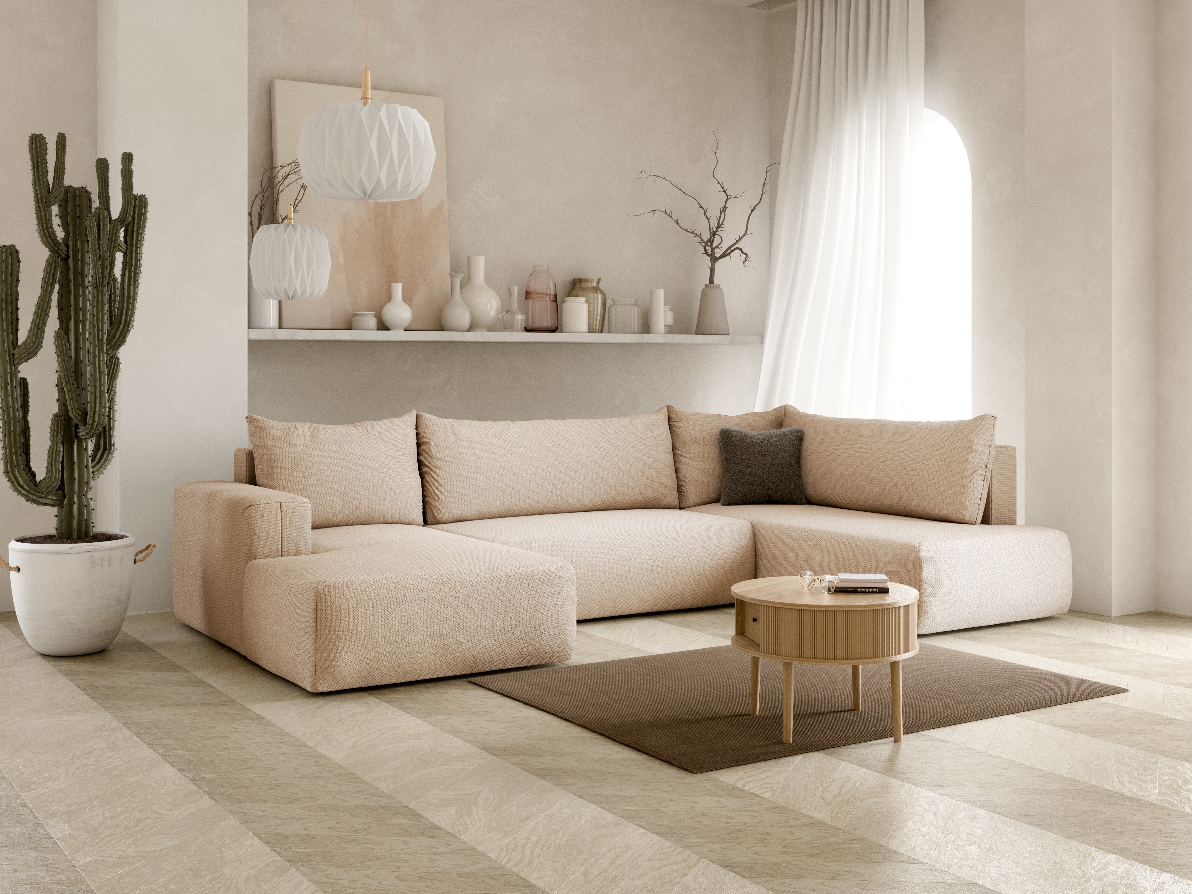 Minkštas kampas Lirdomo 101 (Aragon 03)