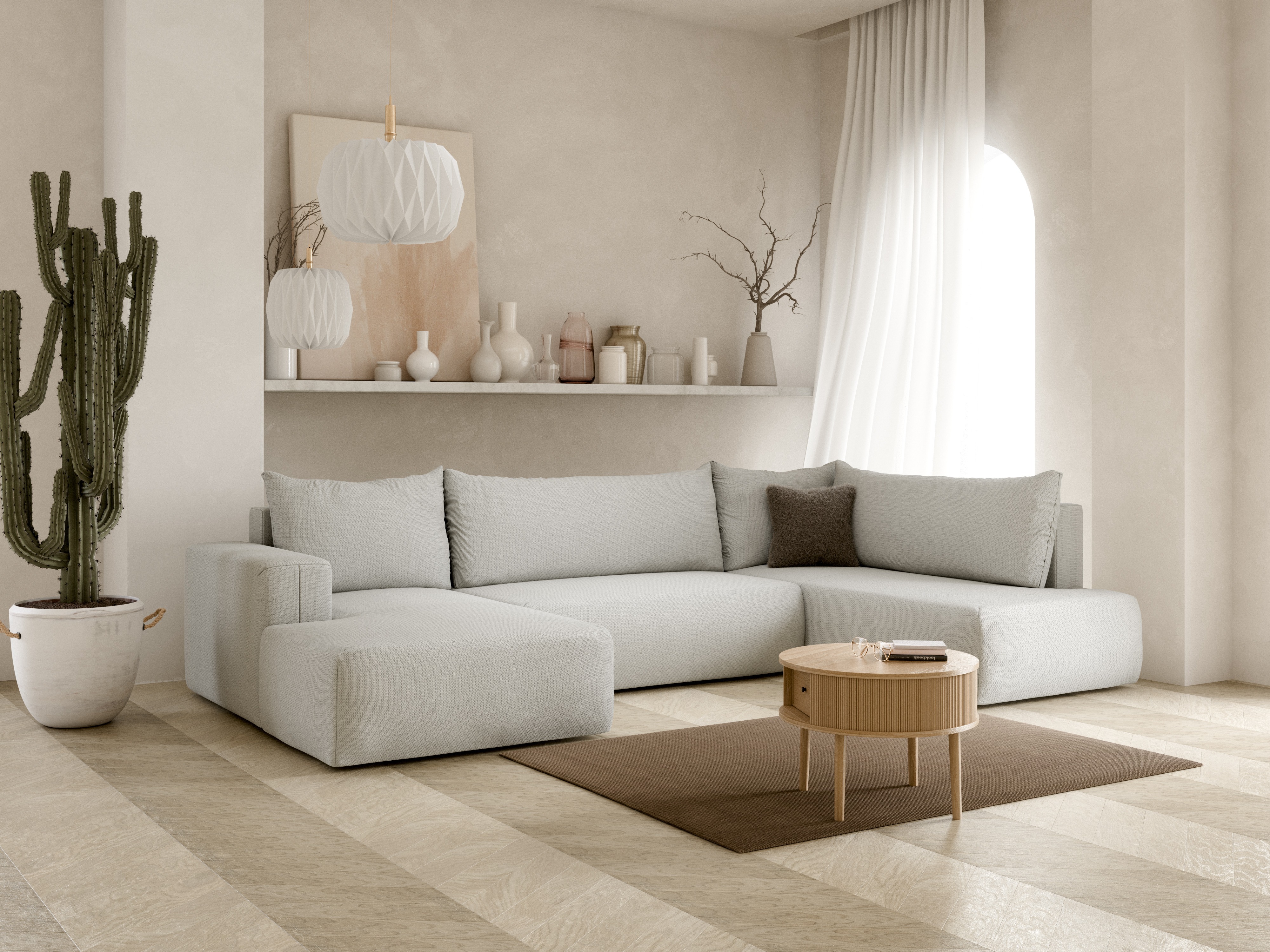 Minkštas kampas Lirdomo 101 (Aragon 80)