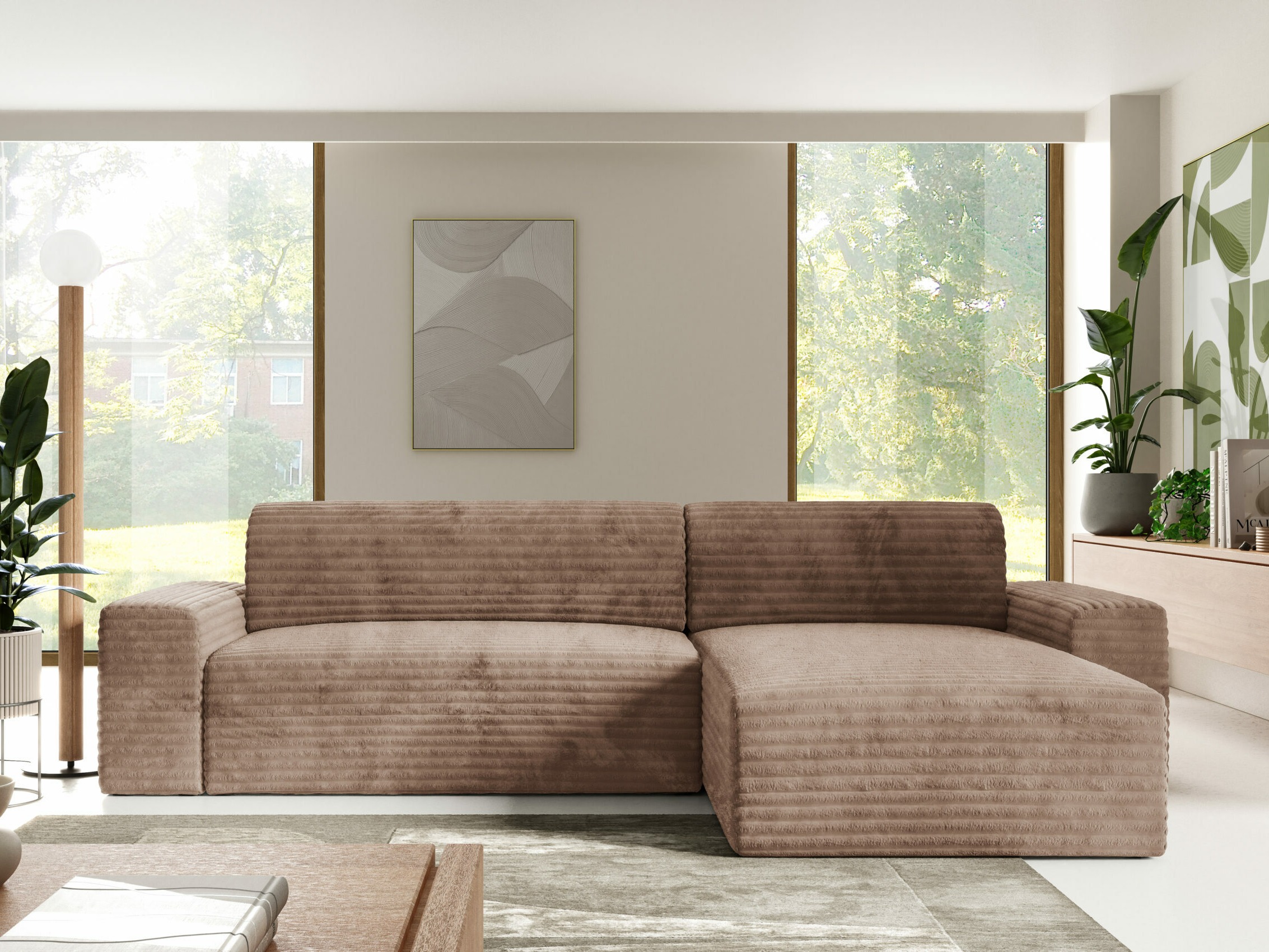 Minkštas kampas Franklin 140 (Tilia 17)