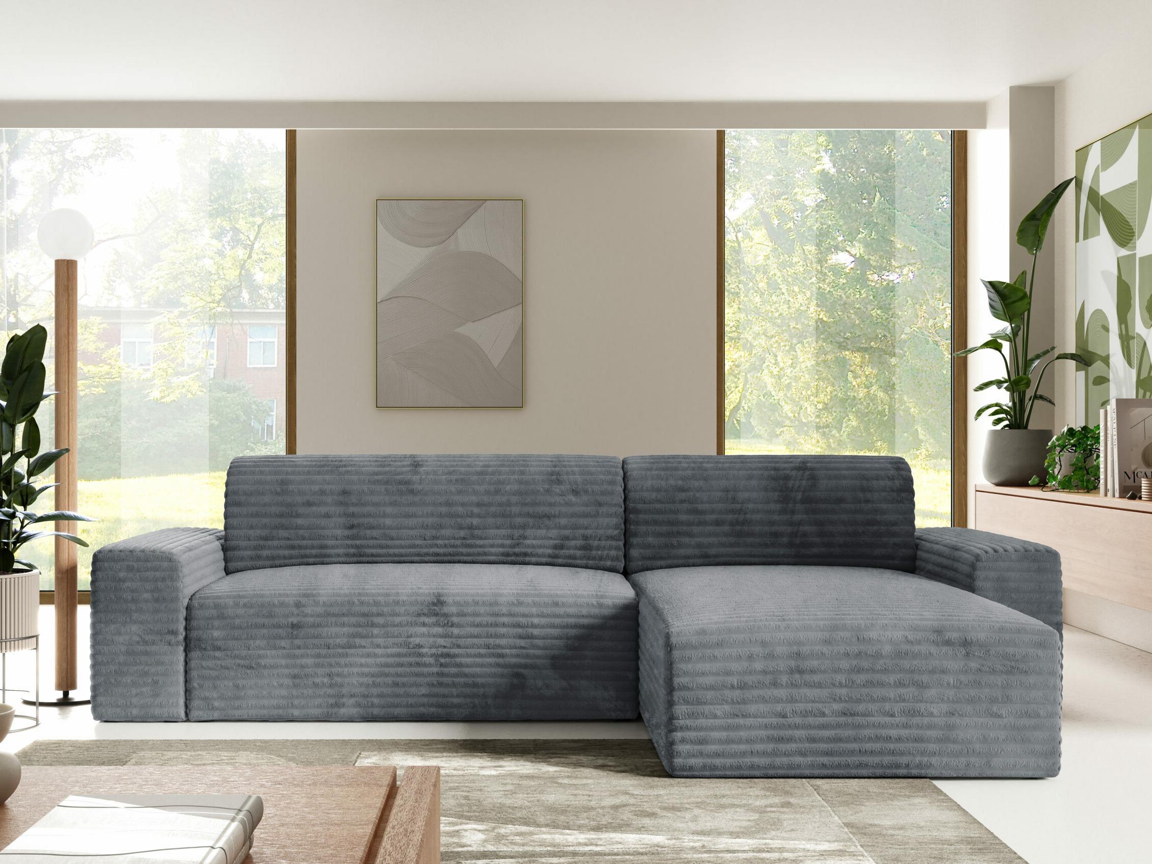 Minkštas kampas Franklin 140 (Tilia 90)