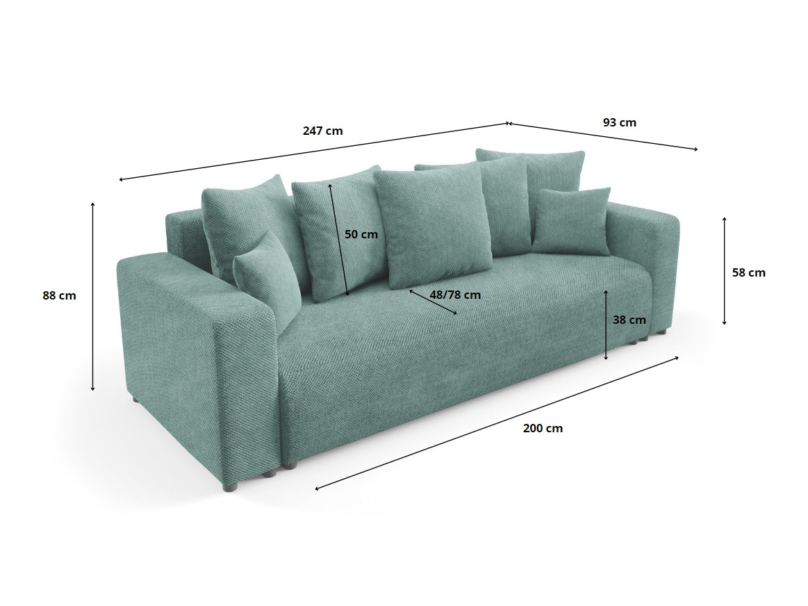 Sofa lova Franklin 138 (Onega 11)