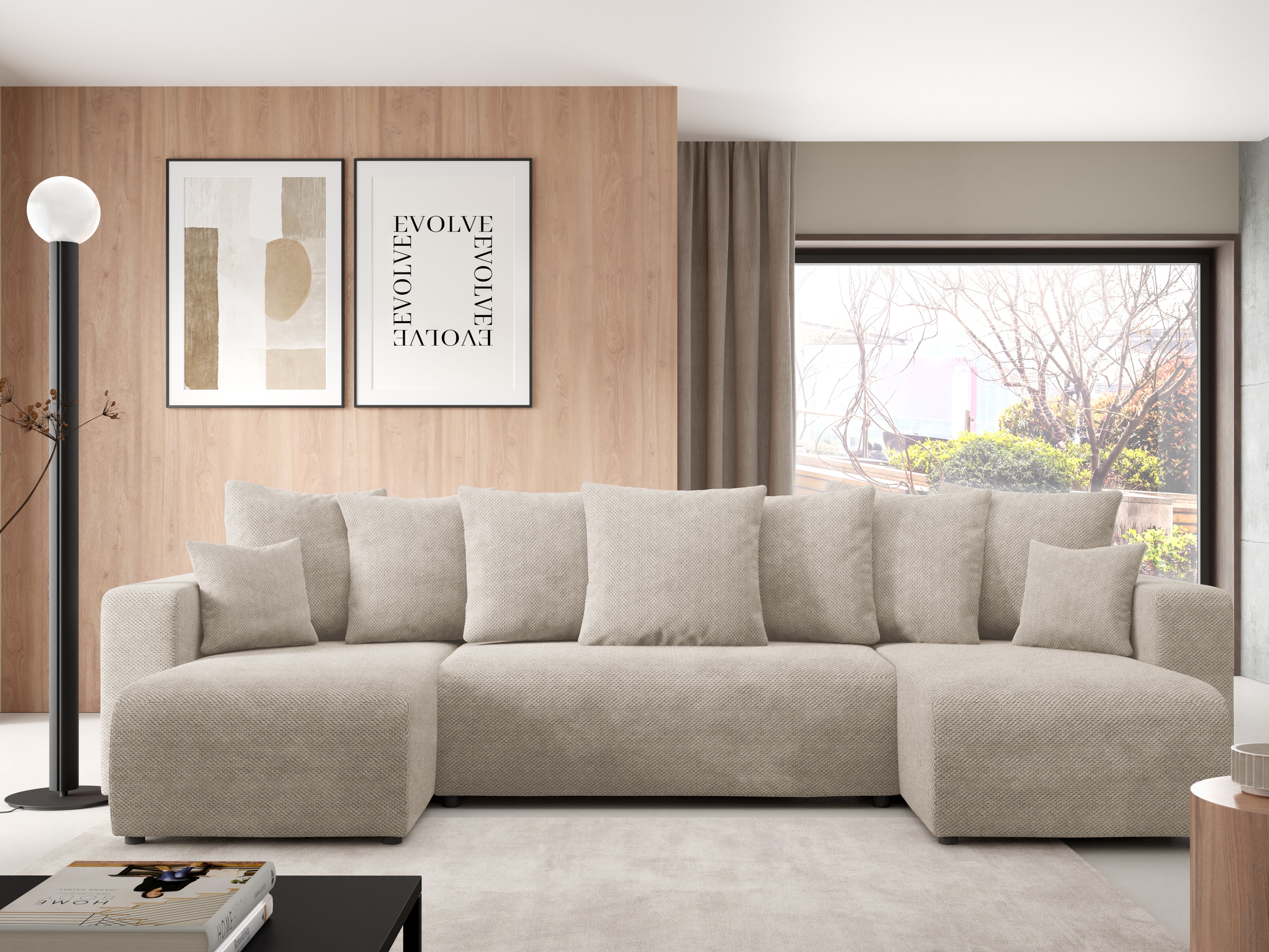 Minkštas kampas Franklin 144 (Onega 02)