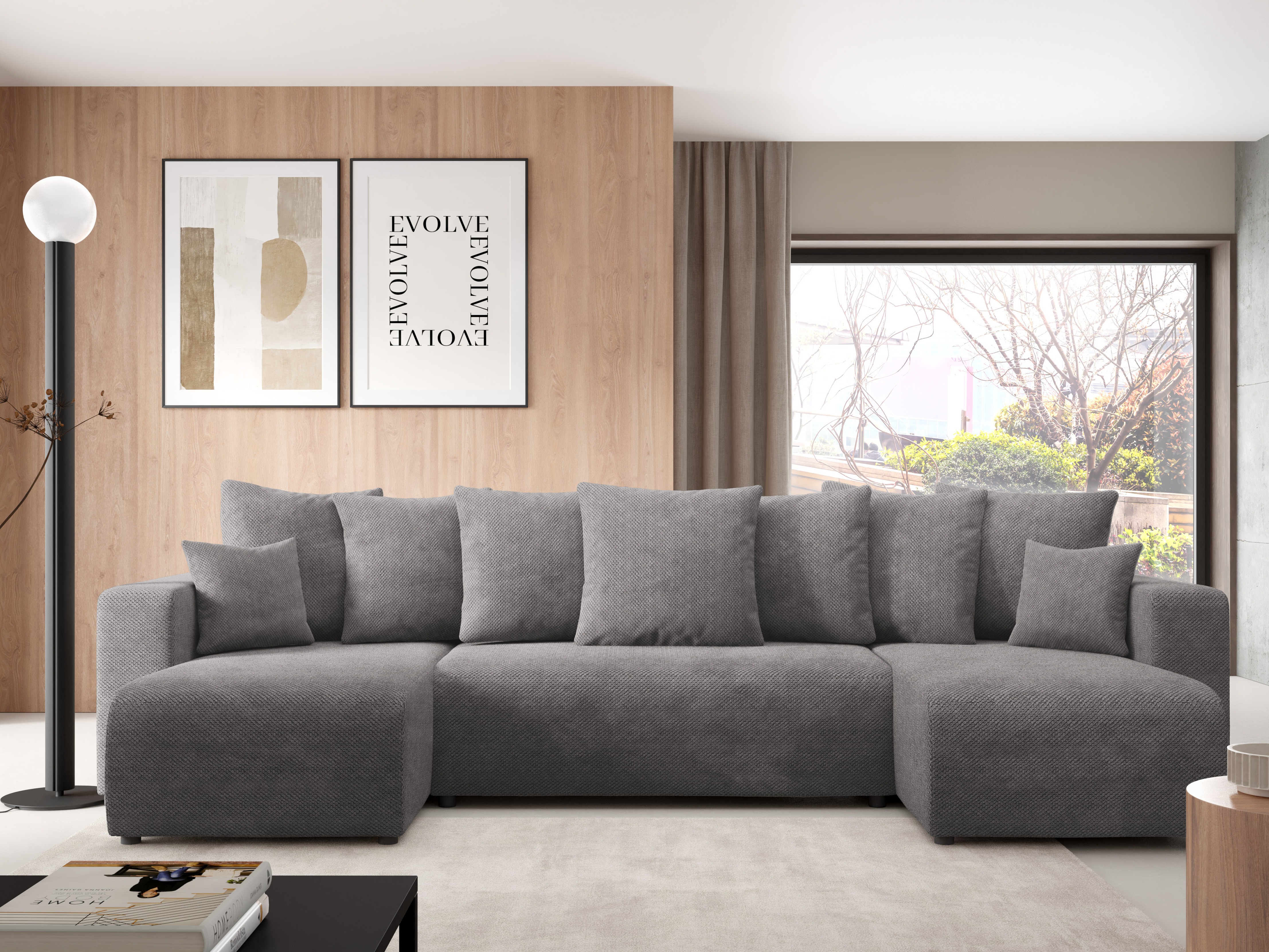 Minkštas kampas Franklin 144 (Onega 07)