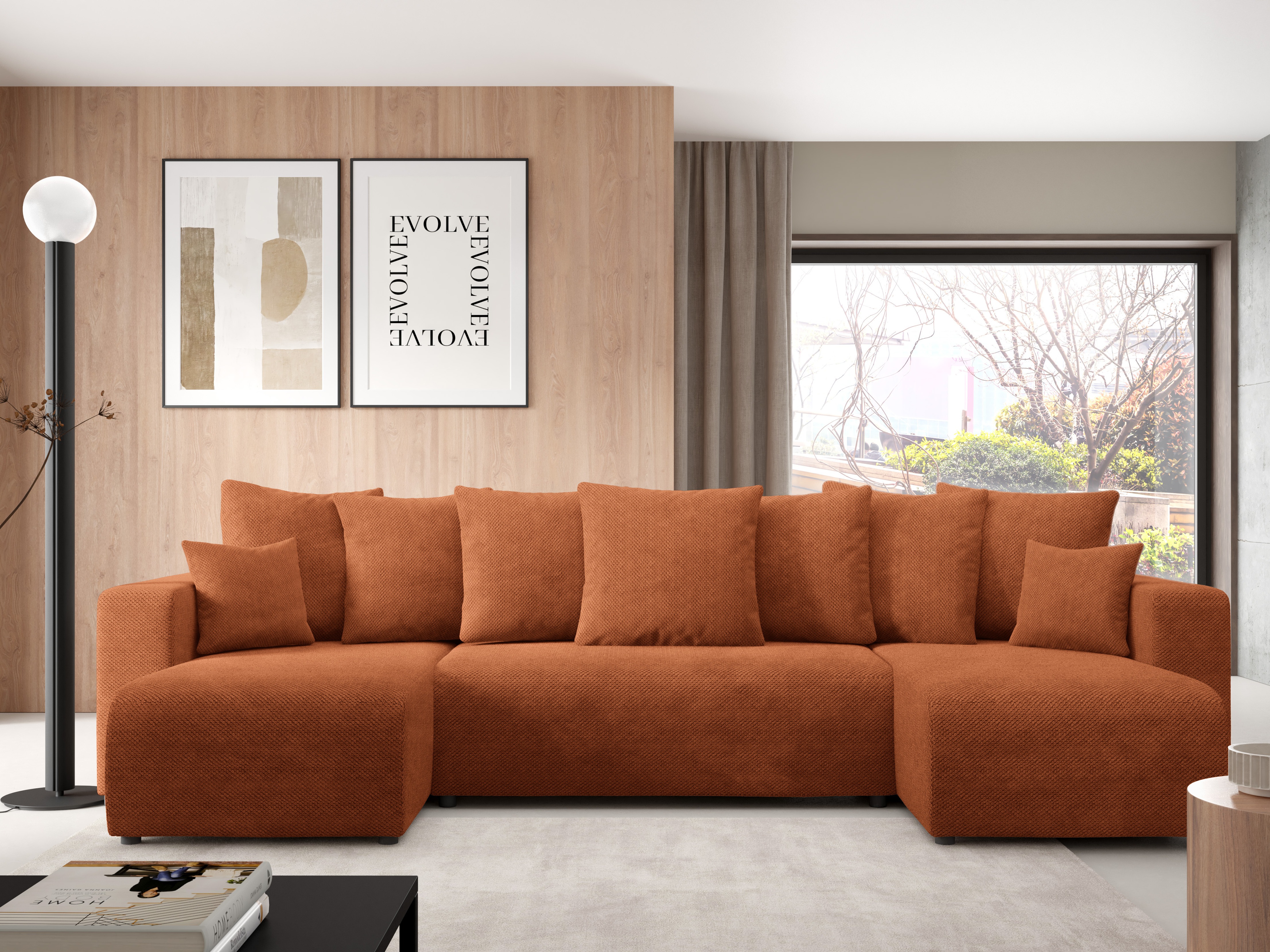 Minkštas kampas Franklin 144 (Onega 18)