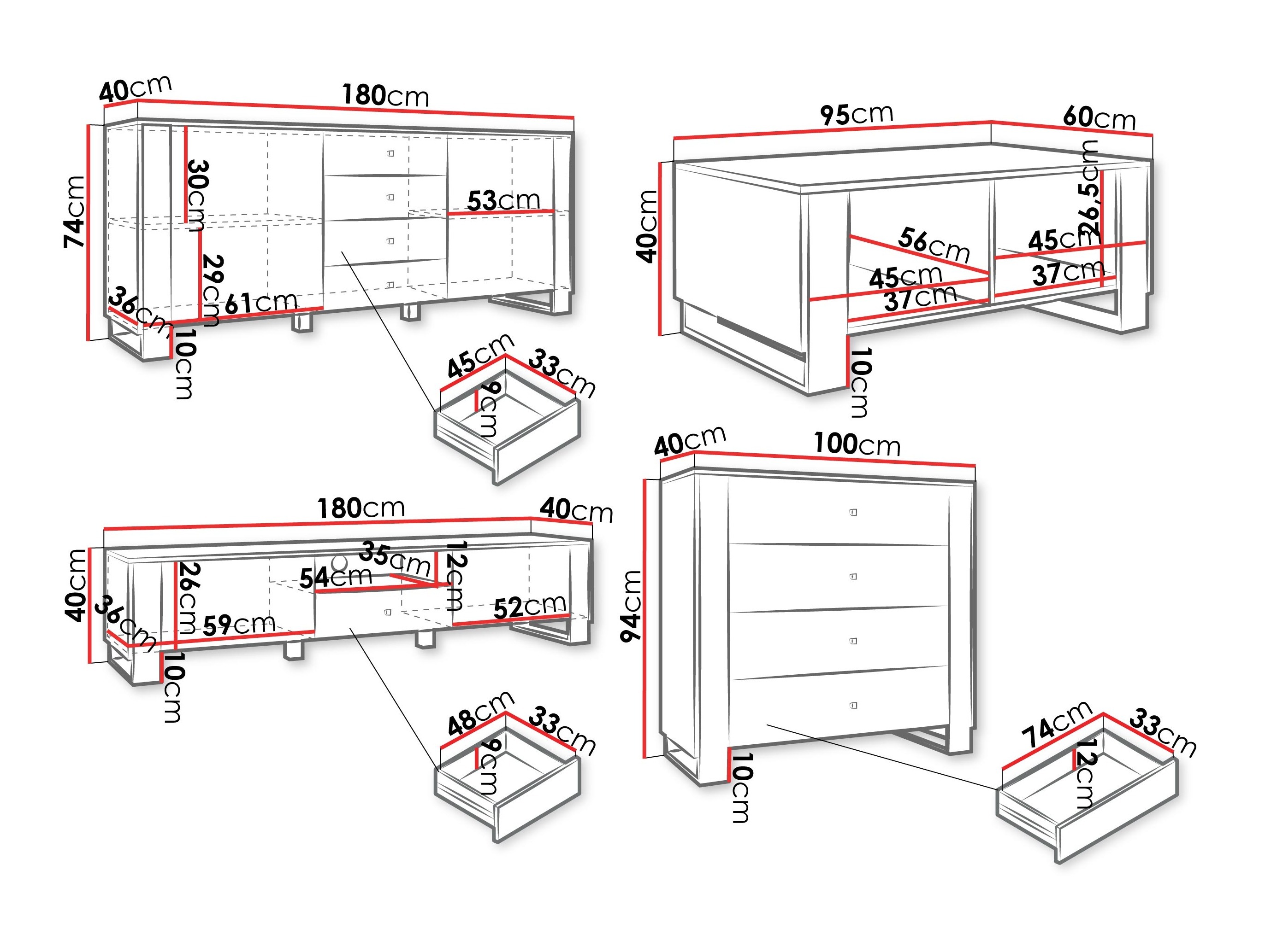 Svetainės komplektas Comfivo Vestora