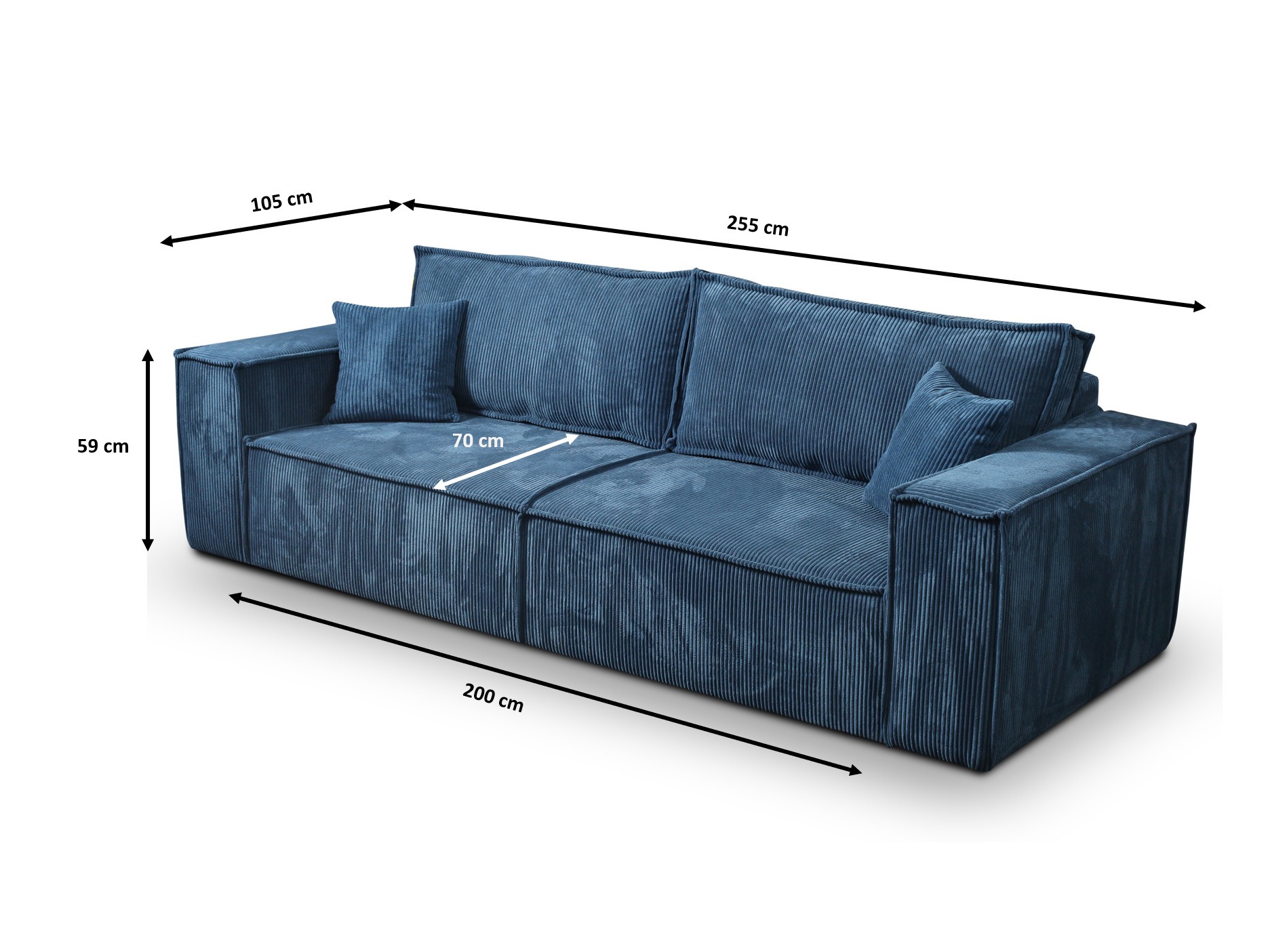 Sofa lova Franklin 145 (Poso 01)