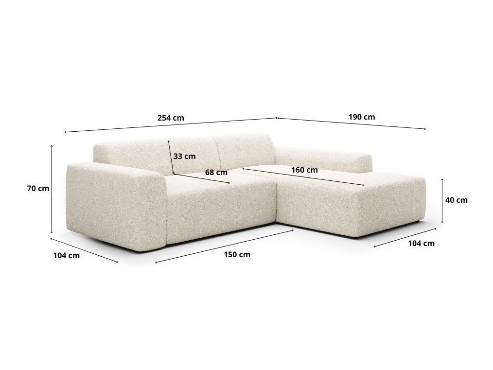 Modulinis minkštas kampas Romenoi 101 (Centaur 01)