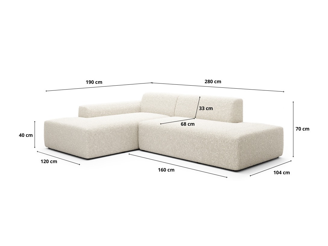 Modulinis minkštas kampas Romenoi 102 (Centaur 12)