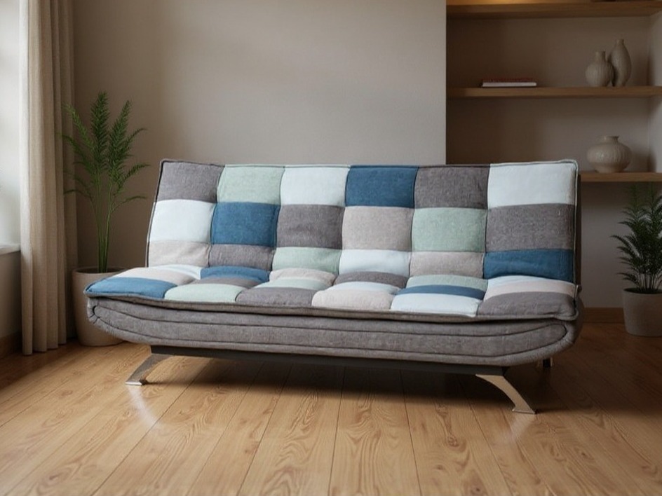 Sofa lova Norsica 228 (Pilka + Mėlyna)