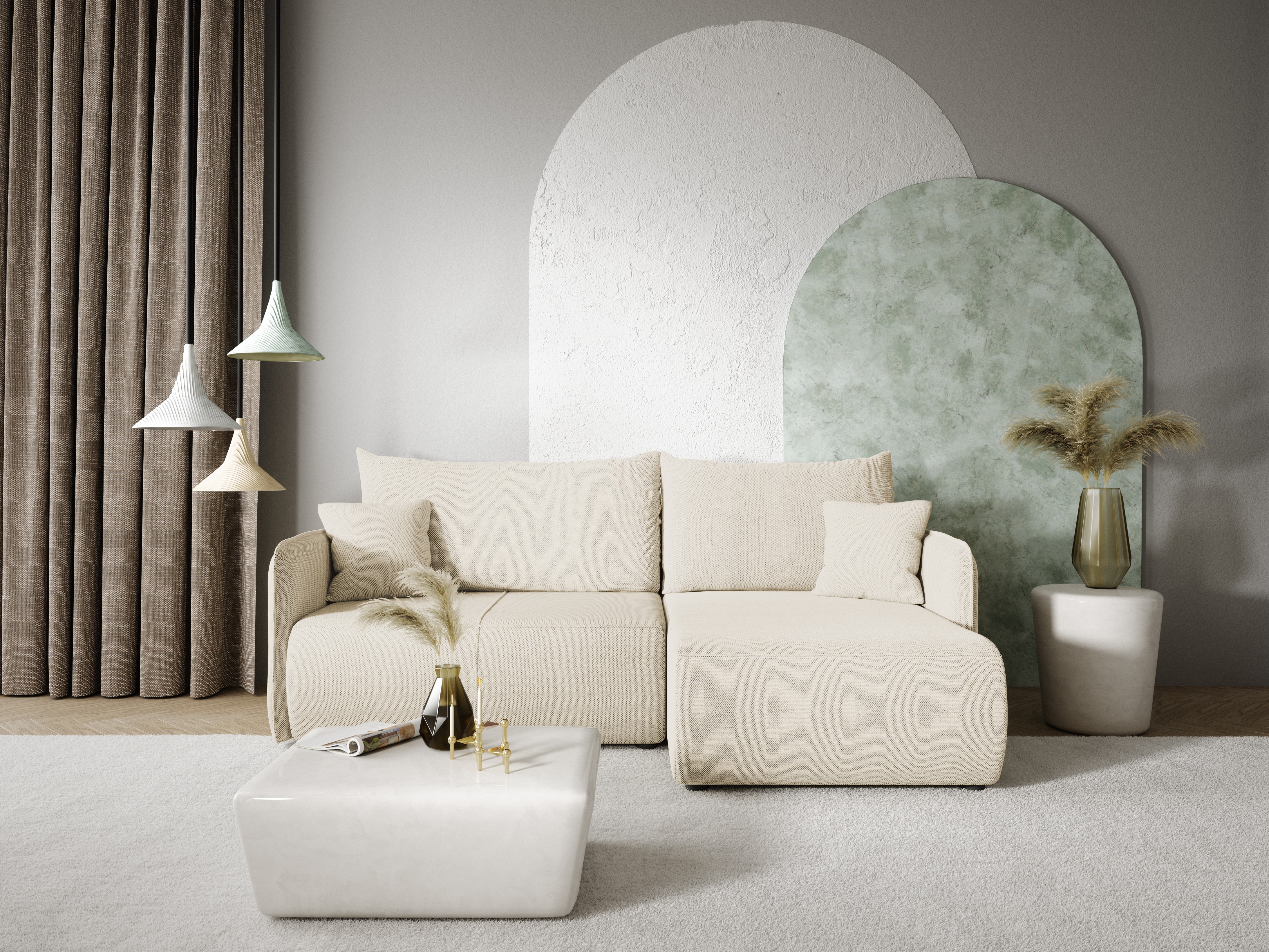 Minkštas kampas Franklin 133 (Curio 09)