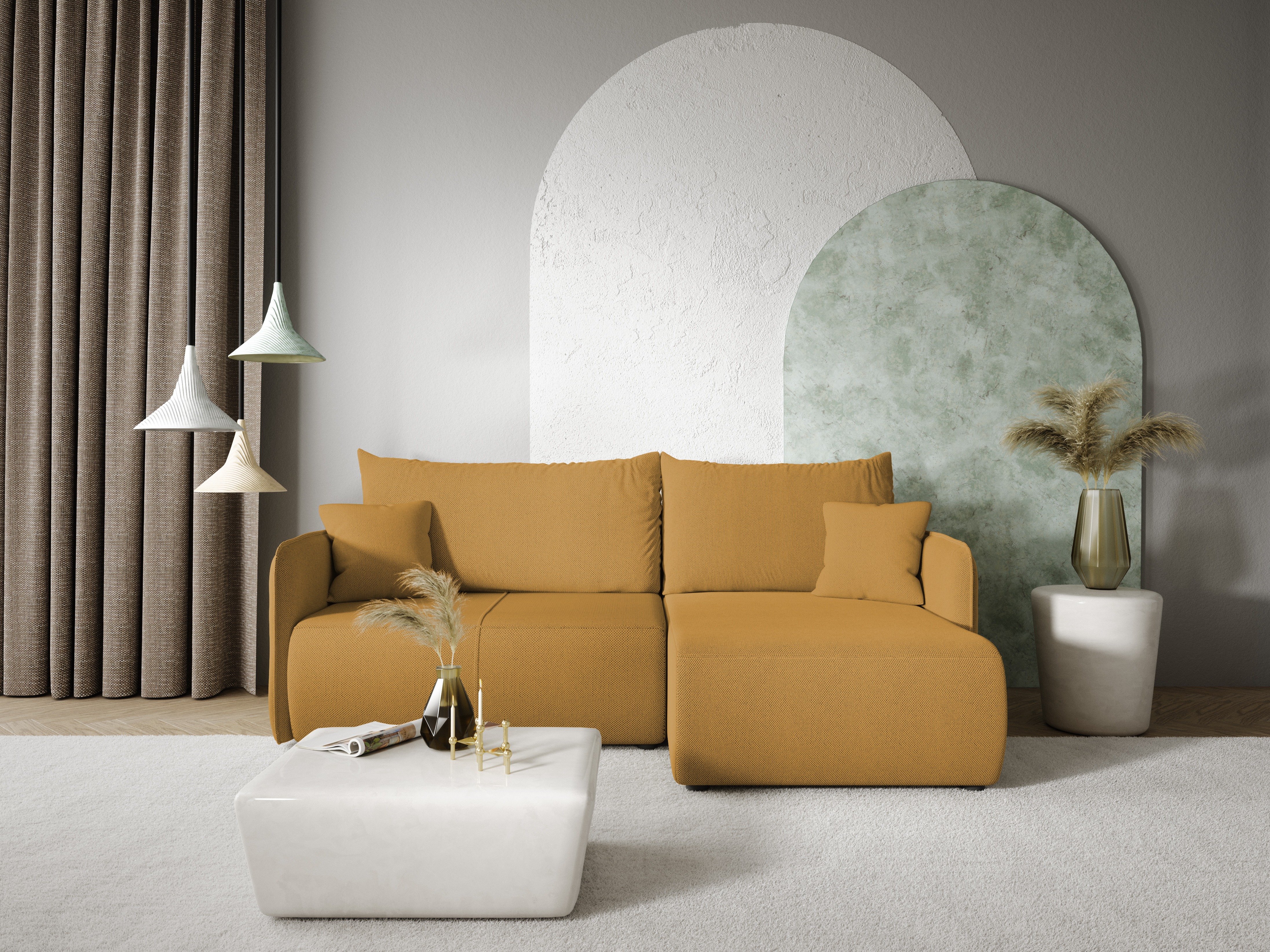 Minkštas kampas Franklin 133 (Curio 48)