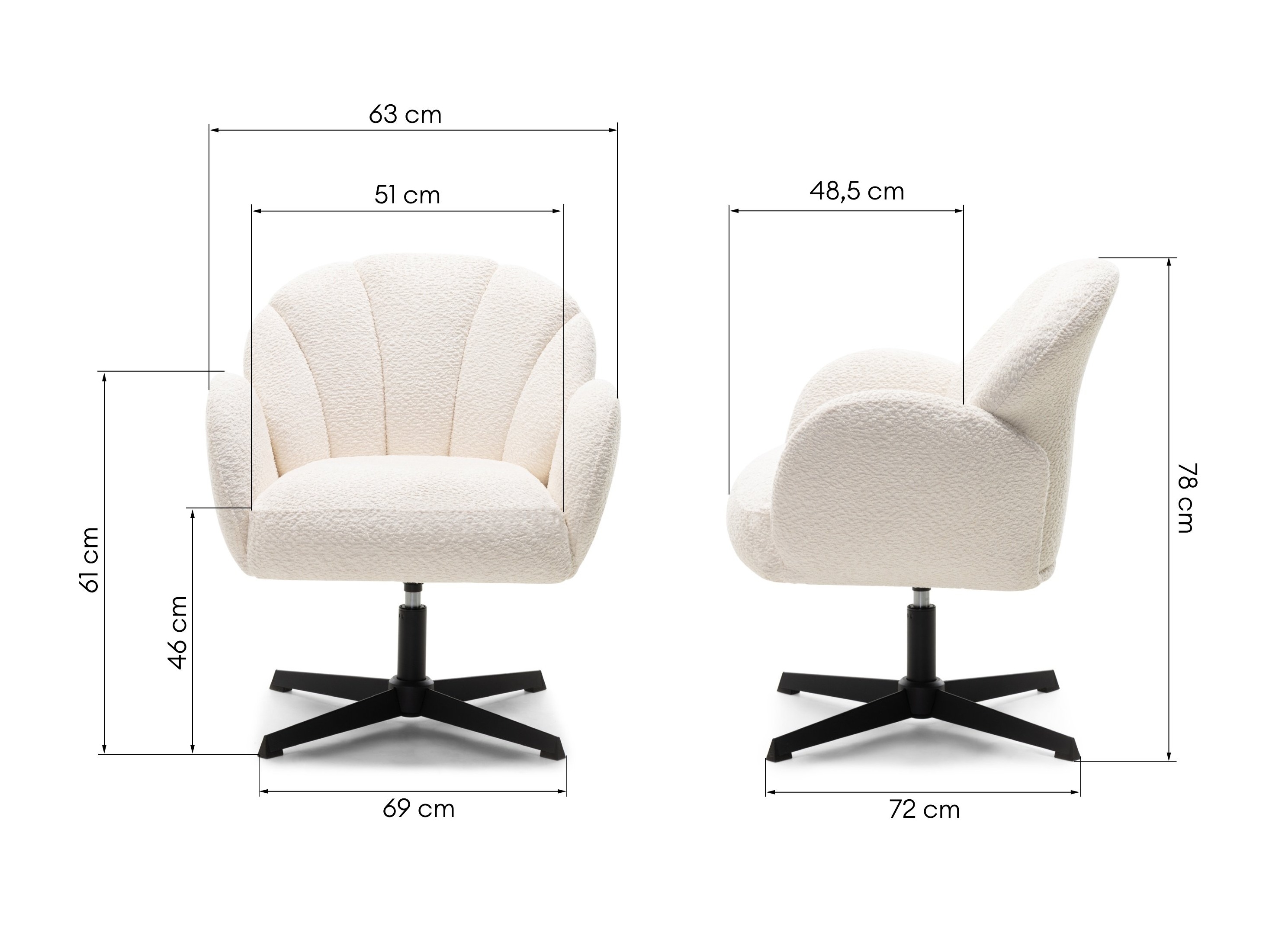 Fotelis Burleson 443